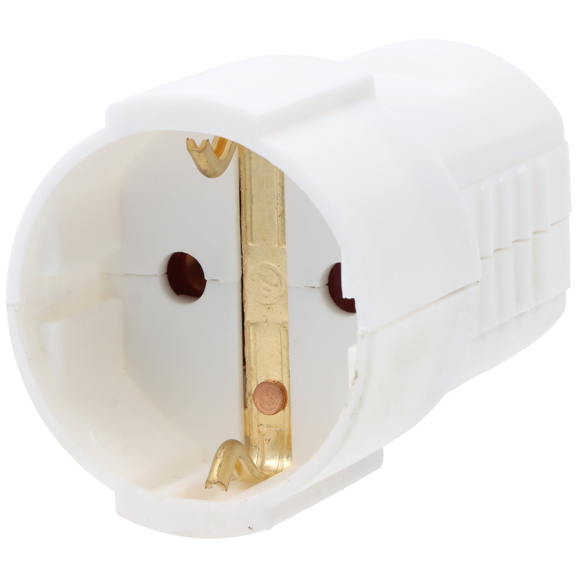 AccuCell Funksteckdose Schutzkontaktkupplung weiß, 16/250, Schutzkontakt-Kupplung