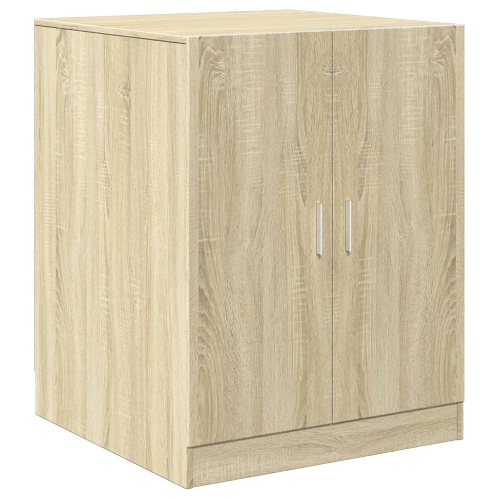 vidaXL Badregal NA Wandregal aus Holz Sonoma Eiche 70,5x71,5x91,5 cm für Bad und Wasch