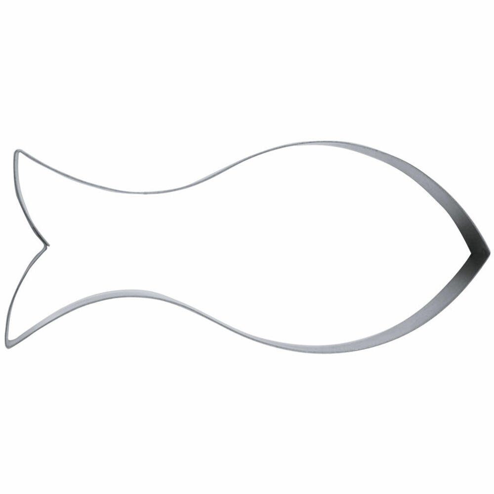 STÄDTER Ausstechform Fisch 4.5 cm, Edelstahl