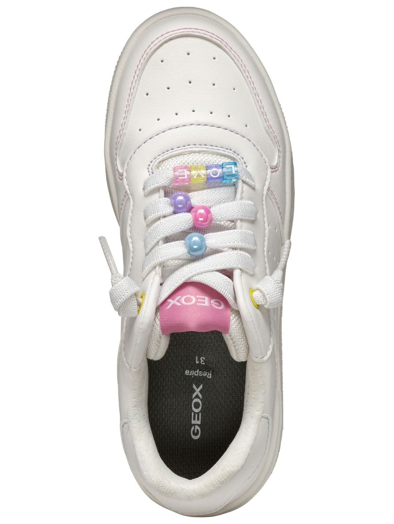 Geox Sneaker Lederimitat/Textil . Sneaker (1-tlg)