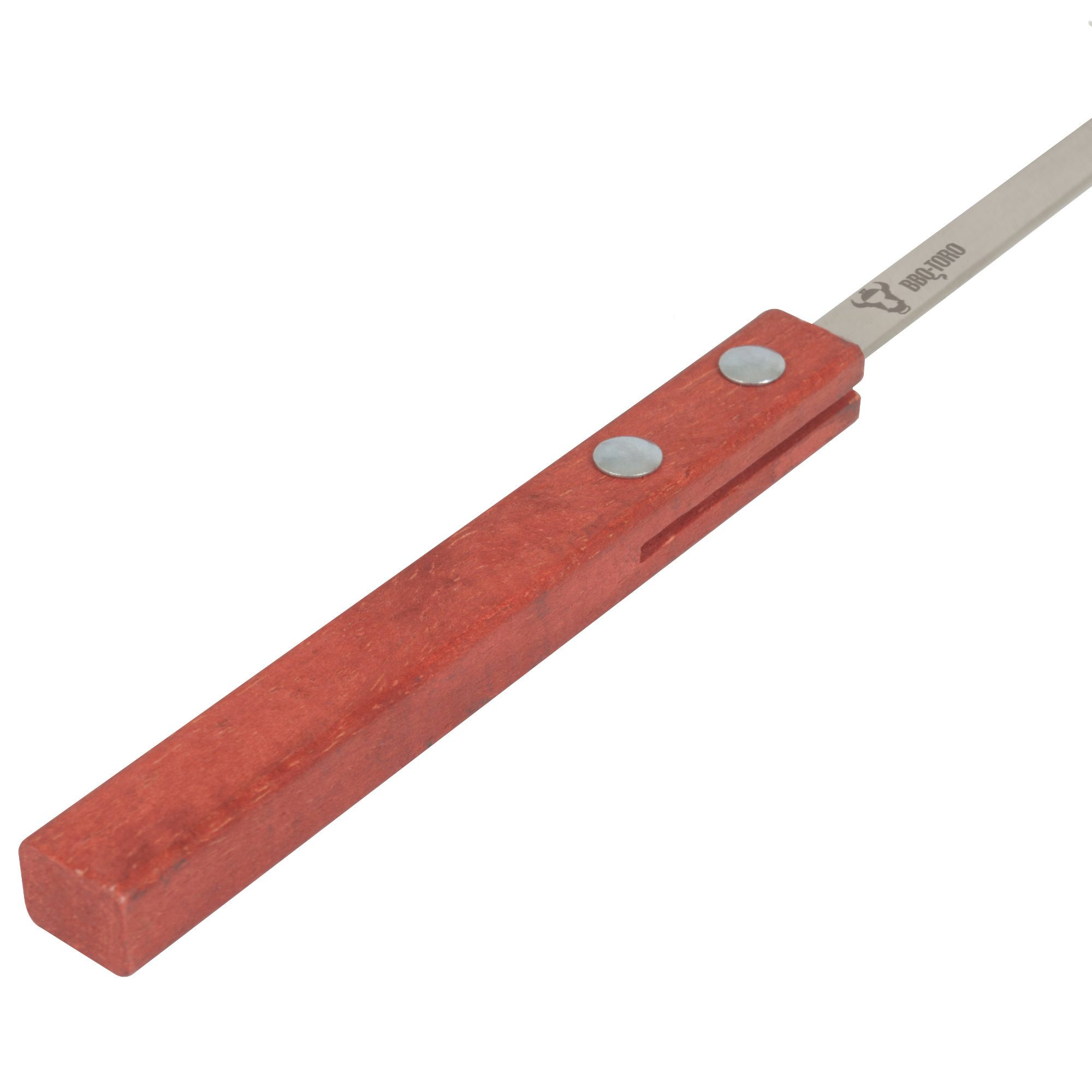 BBQ-Toro Grillspieß BBQ-Toro Edelstahl Spießset mit Holzgriff (10 Stück), 50 cm – Bild 4 von 4