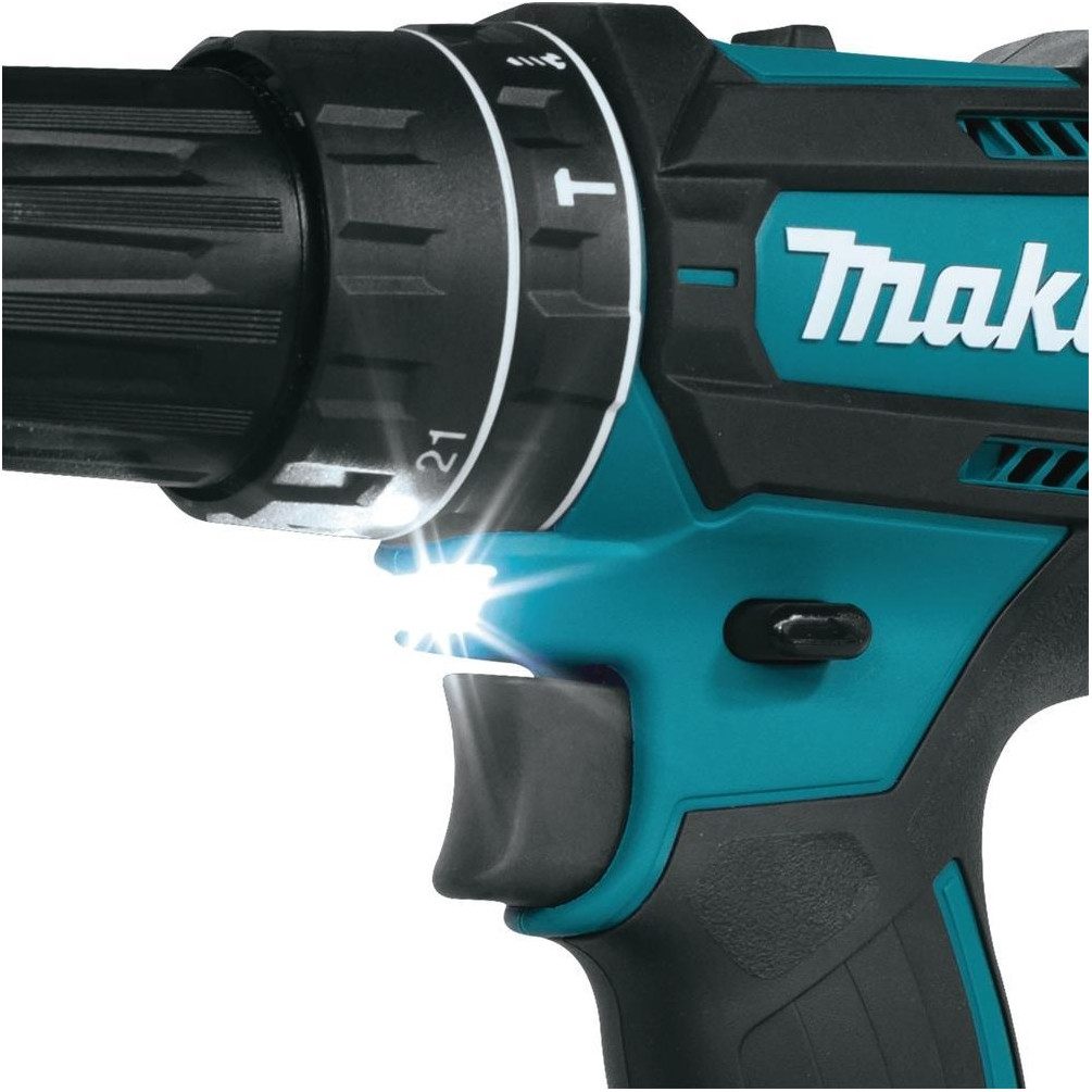 Makita Akku-Bohrschrauber DHP482RFX9 Akku-Schlagbohrschrauber 18V / günstig online kaufen