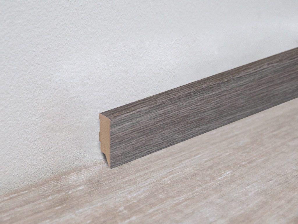 PROFI Sockelleiste Sockelleiste Moor Eiche dunkel Dekor, L: 250 cm
