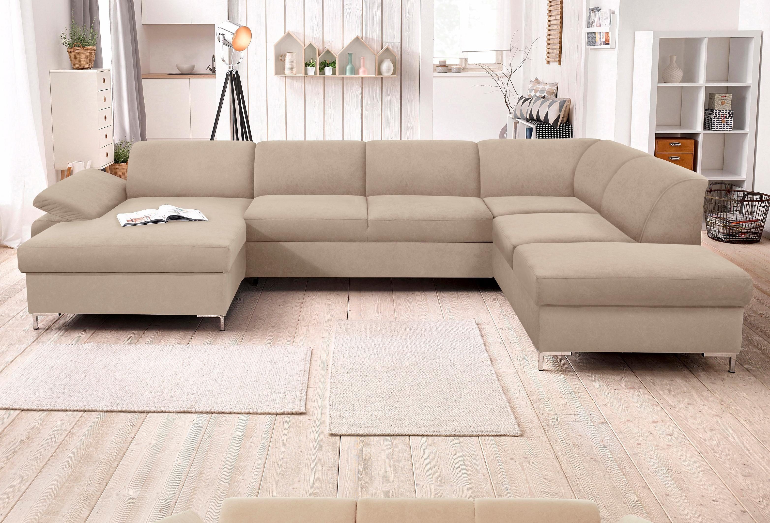 DOMO collection Wohnlandschaft "Santana mit viel Platz, komfortabel, modern günstig online kaufen