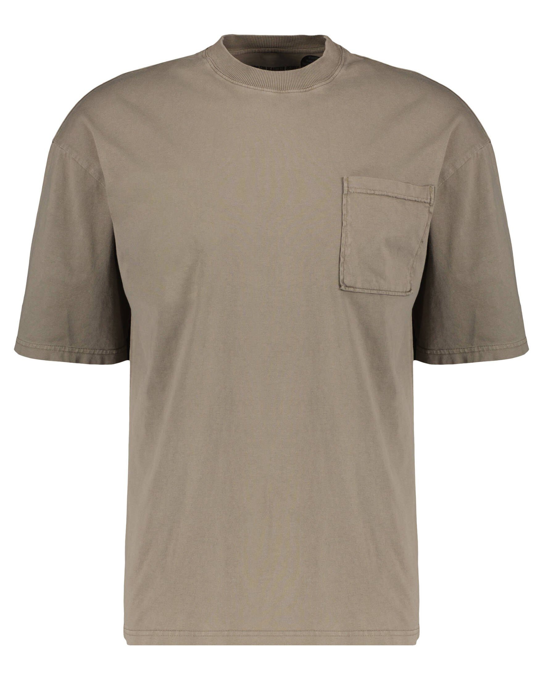 Drykorn T-Shirt Herren T-Shirt BRUCE (1-tlg) oliv (45)