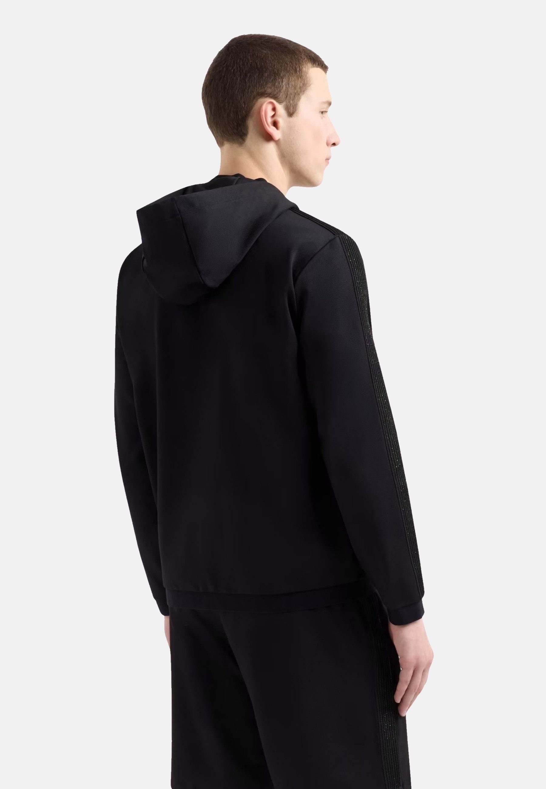 Emporio Armani Kapuzensweatjacke Jacke Gold Label Kapuzenjacke (1-tlg)