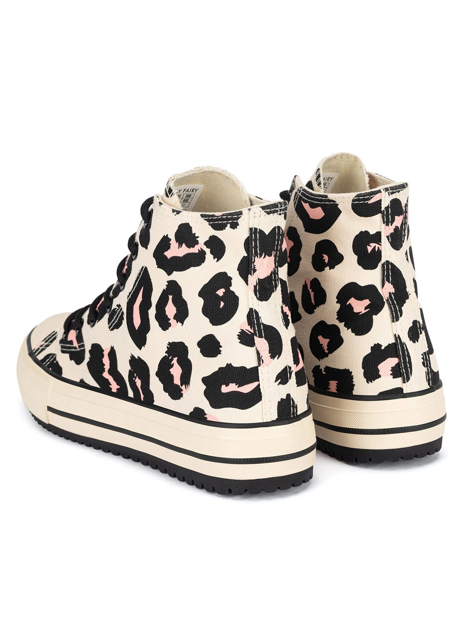 Jenny Fairy Jenny Fairy Sneakers aus Stoff Damen WFA3011-2 Beige Sneaker