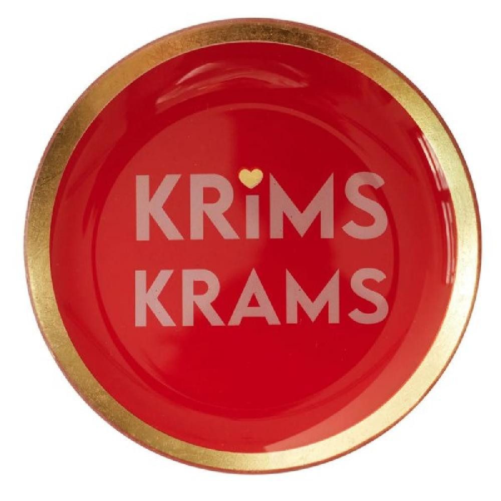 Giftcompany Dekoteller Glasteller Love Plates Krims Krams (13cm)