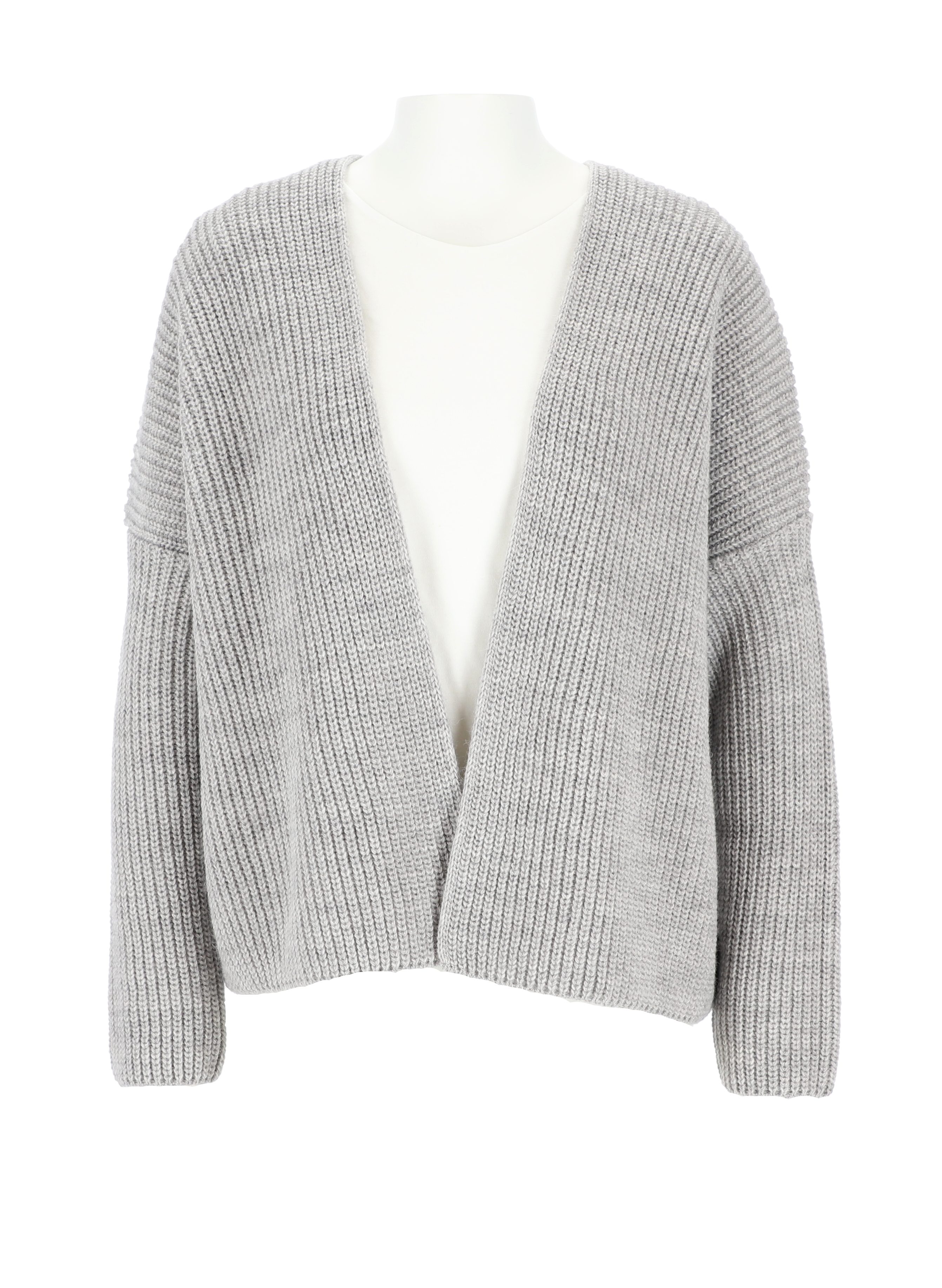 halsüberkopf Accessoires Strickjacke vorne offen aus günstig online kaufen