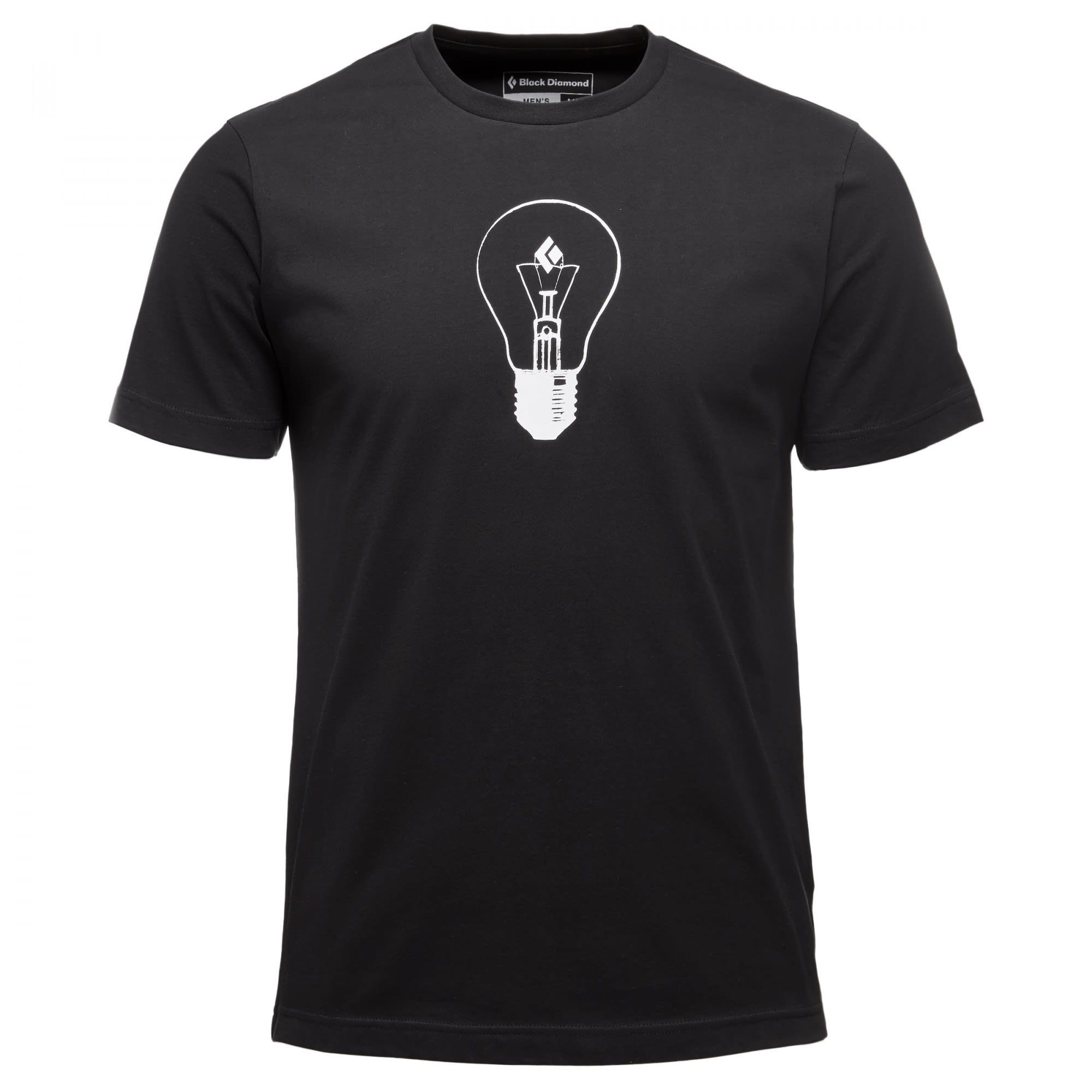 M Idea Diamond Black Kurzarm-Shirt Black Tee T-Shirt Diamond S/s Herren