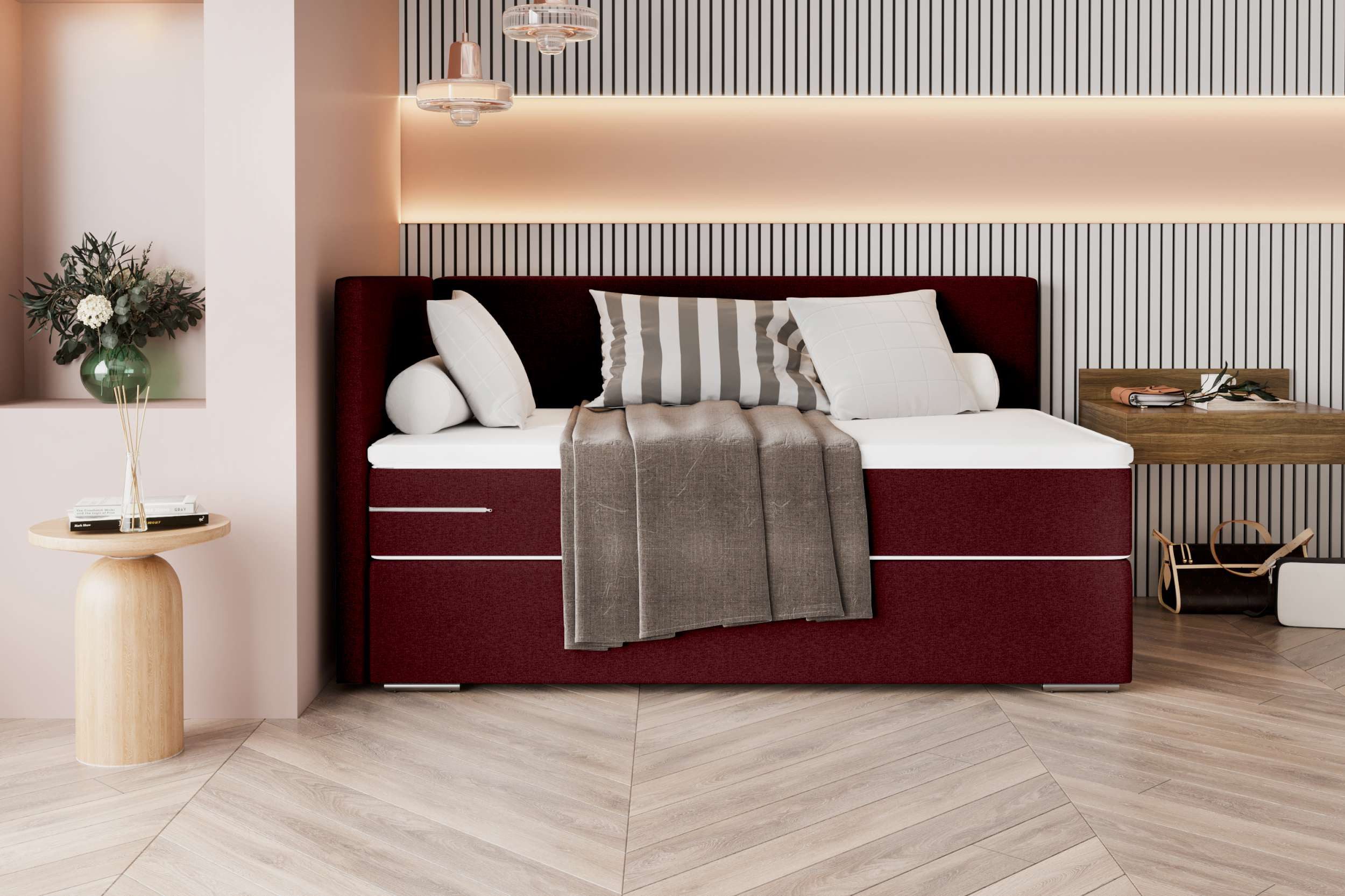99rooms Boxspringbett Phönix Mini Plus (Schlafzimmerbett, günstig online kaufen