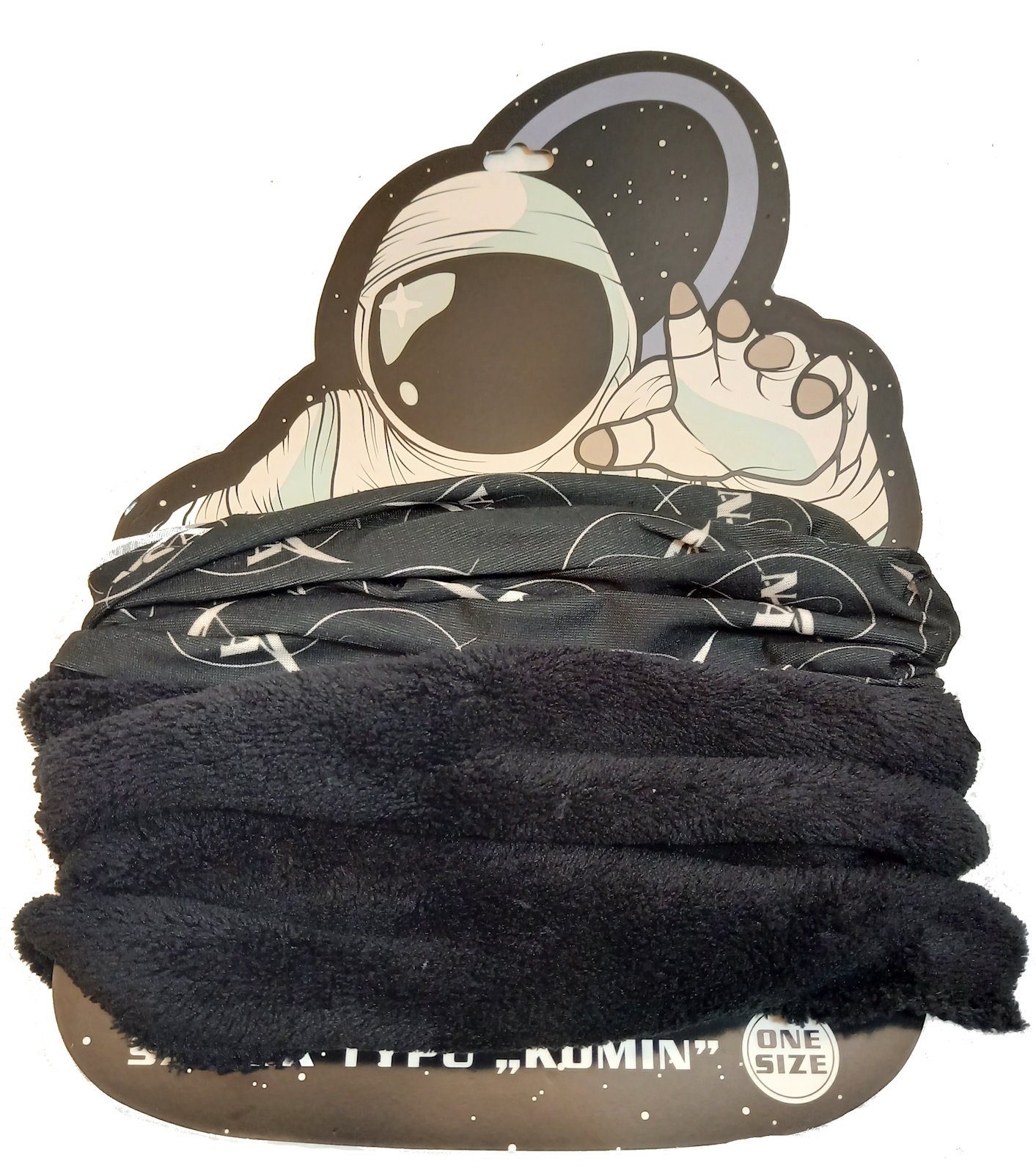 Halstuch Schlauchschal Tube Räubertuch Snood Set, (kein 1-St) NASA NASA Schal Loop Winter Fleecesc,