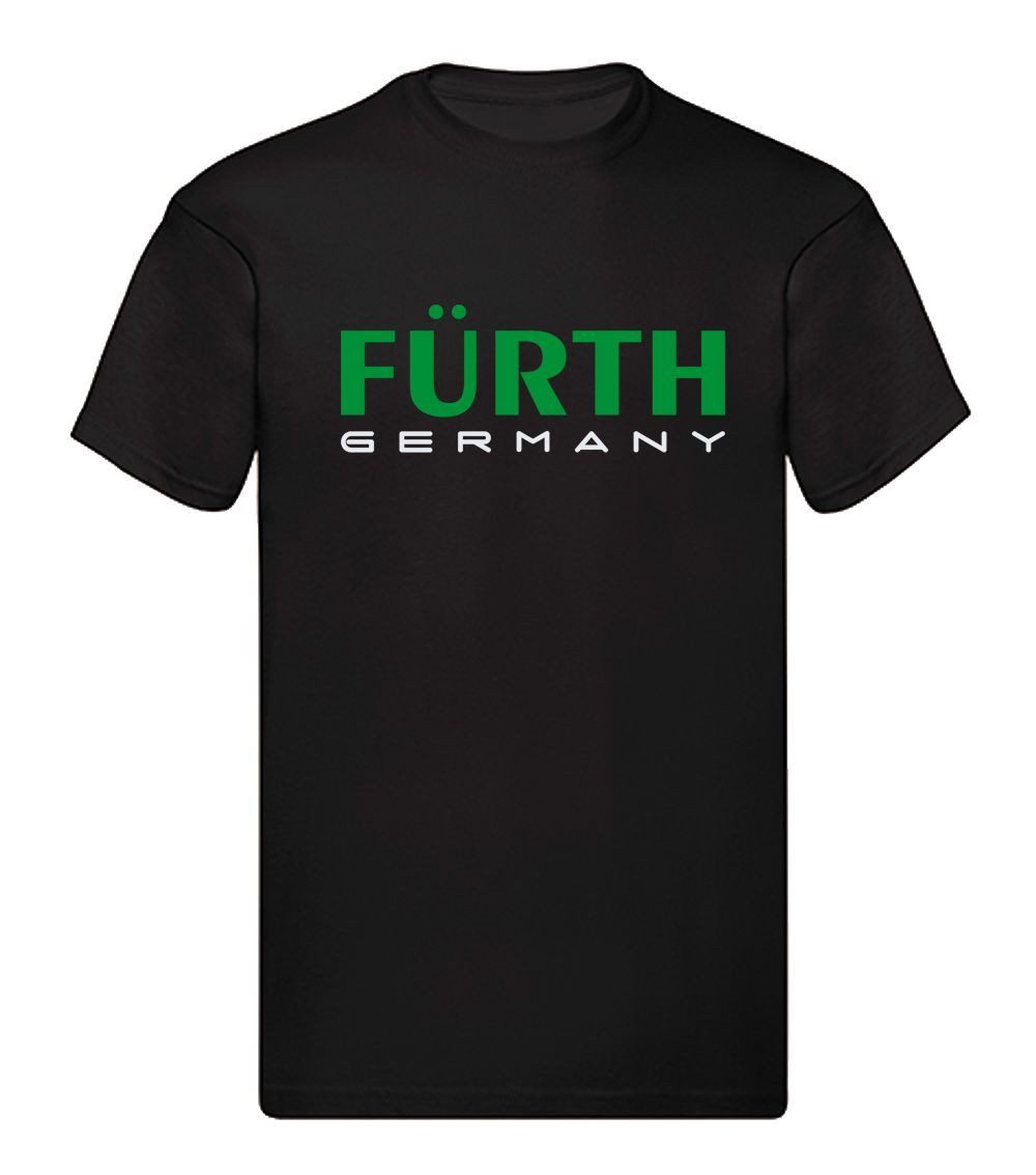 G-graphics T-Shirt Fürth Germany (1-tlg) Herren T-Shirt mit einem Motiv für den echten Fan