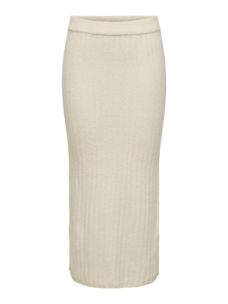 Sommerrock ONLJEANETT LIFE RIB LONG SKIRT CC K