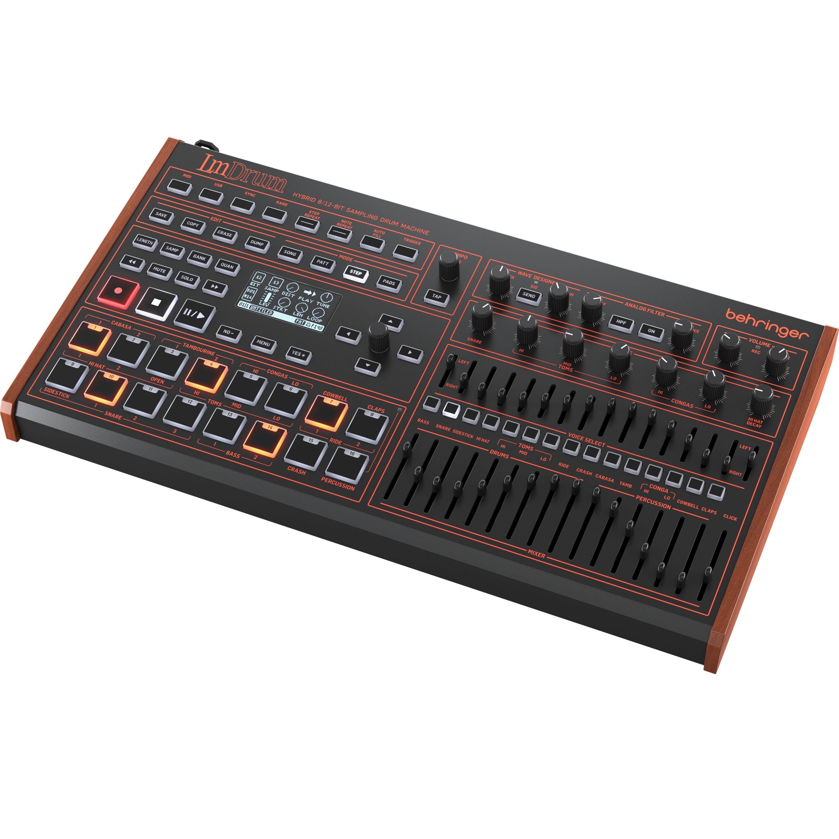 Behringer Synthesizer (Groove-Tools, Drumcomputer), LM Drum - Drum Machine