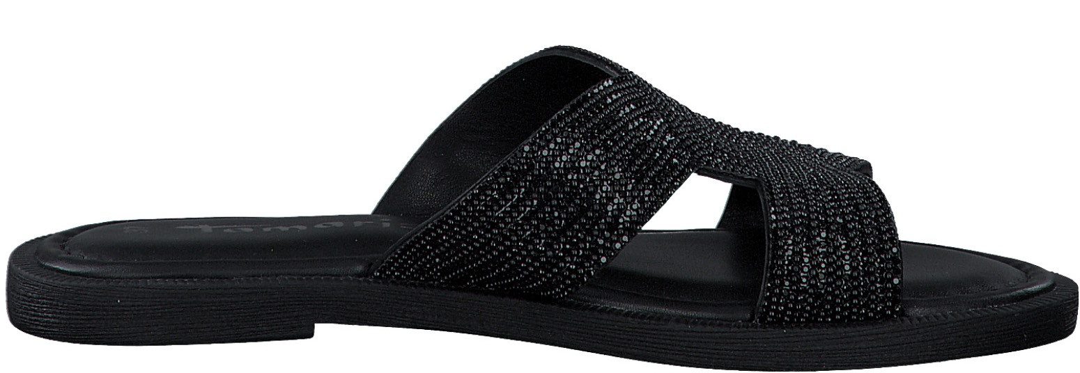 Tamaris Pantolette, Blockabsatz, Festtagsschuh, Sommerschuh in funkelnder O günstig online kaufen