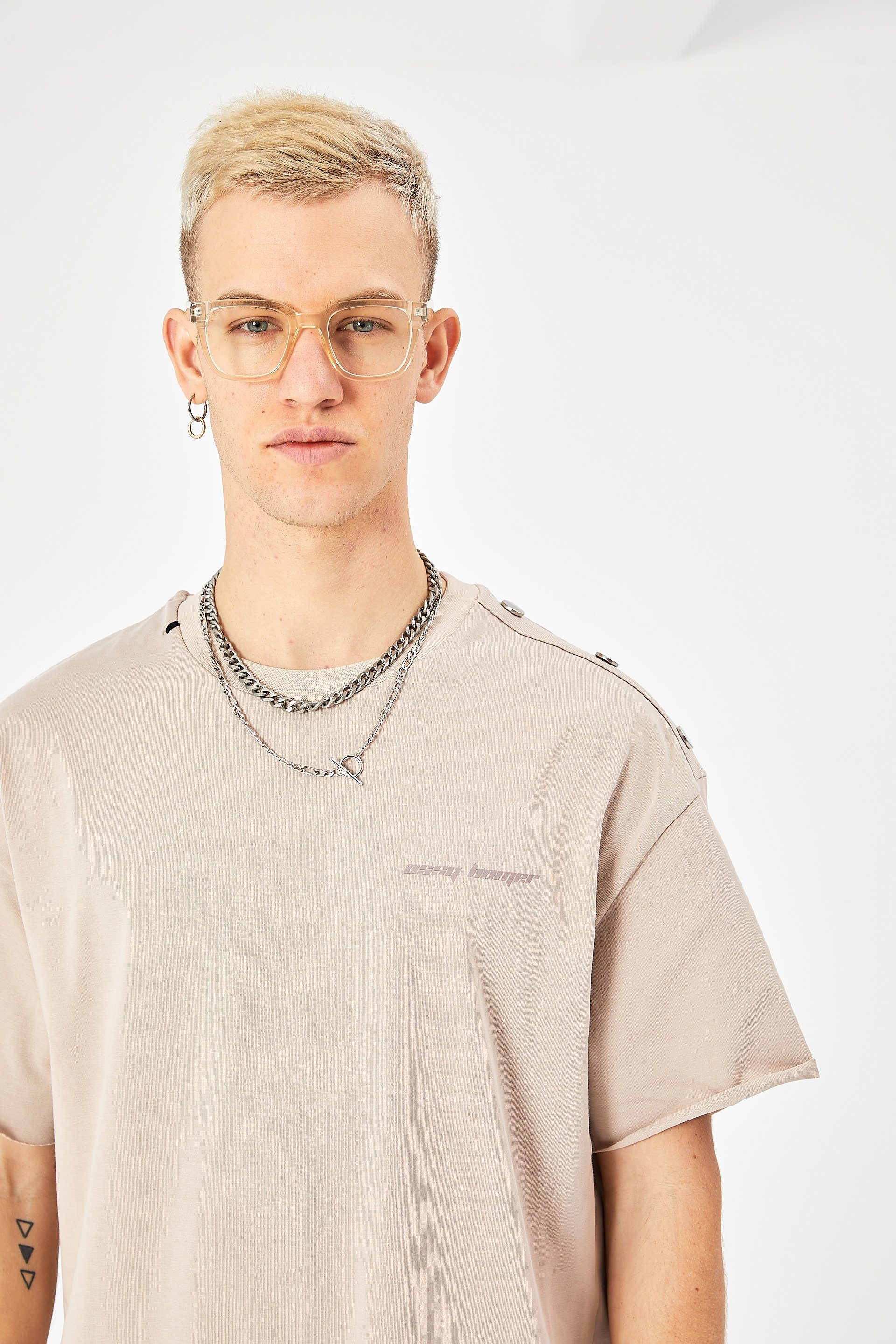 OSSY HOMER T-Shirt T-Shirt Oversize Fit mit 320gsm Baumwolle