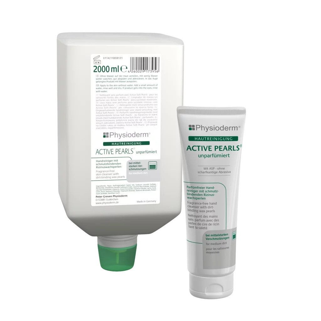 Physioderm Handwaschpaste Physioderm® ACTIVE PEARLS® unparfümiert Handreiniger