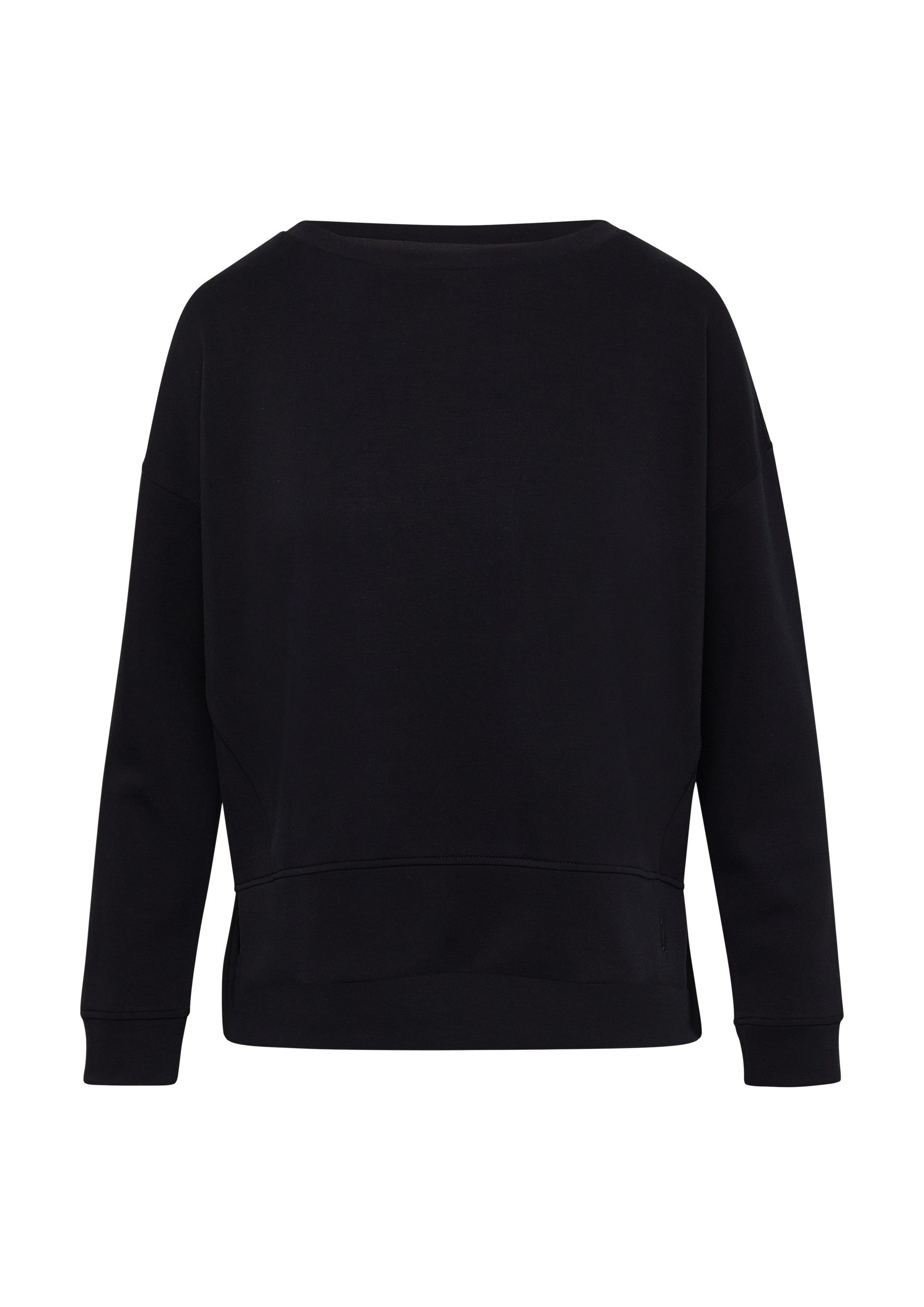 comma Sweatshirt Sweatshirt Weiches Sweatshirt mit Logo-Stickerei günstig online kaufen