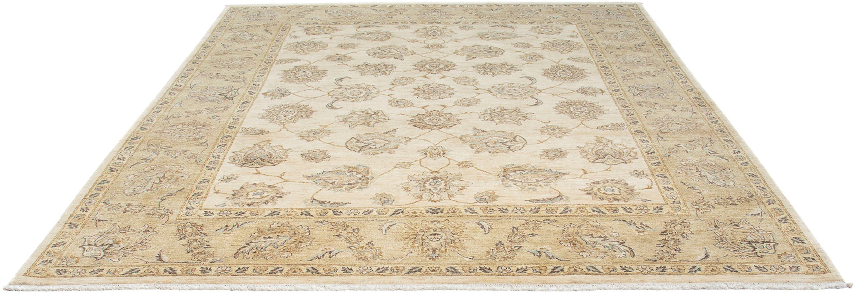 Orientteppich Ziegler - 290 x 237 cm - beige, morgenland, rechteckig, Höhe: 6 mm, Wohnzimmer, Handgeknüpft, Einzelstück mit Zertifikat
