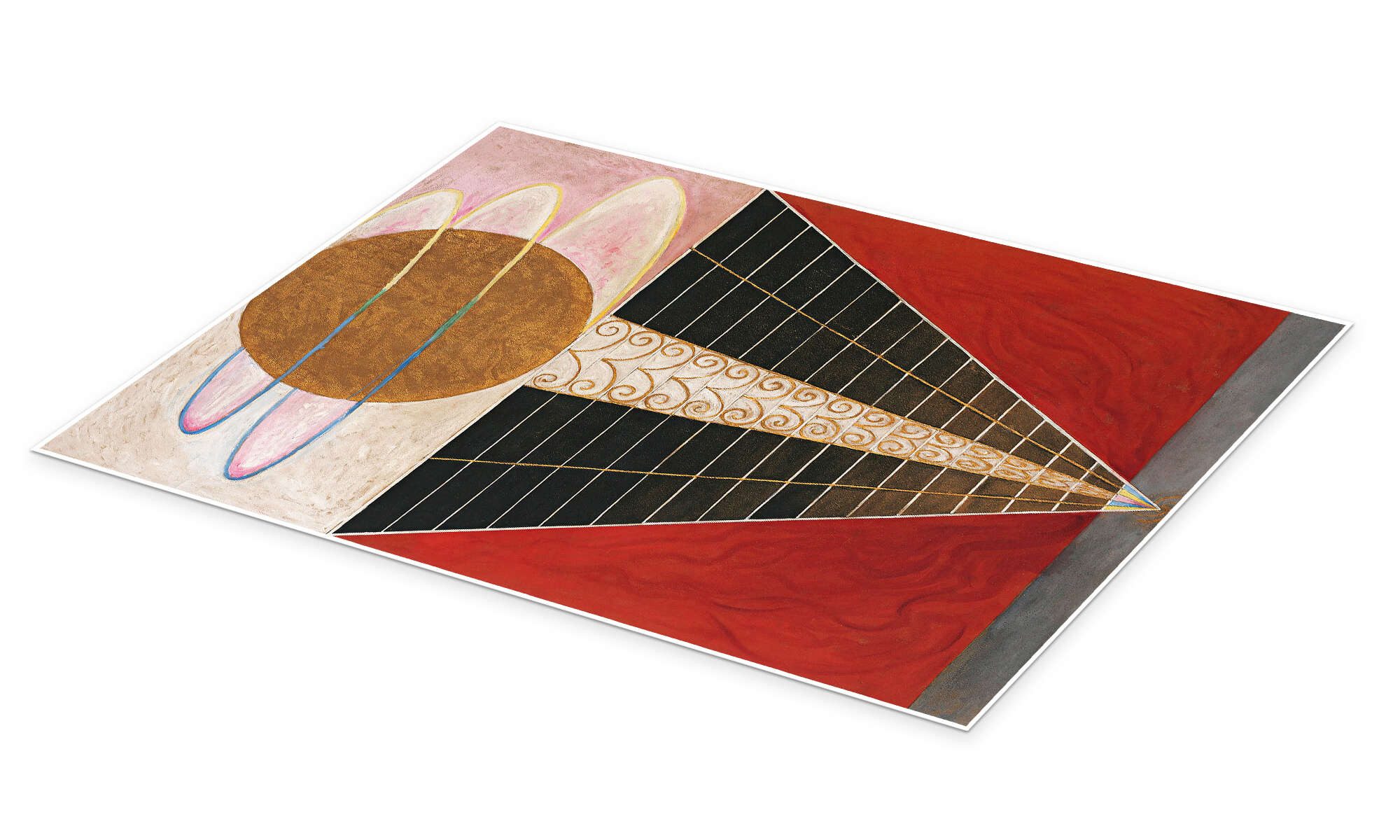 Posterlounge Wandbild Nr. 2, Altarbild, Hilma af Klint, erhältlich als Poster, Leinwandbild, Wandsticker oder Acrylglasbild
