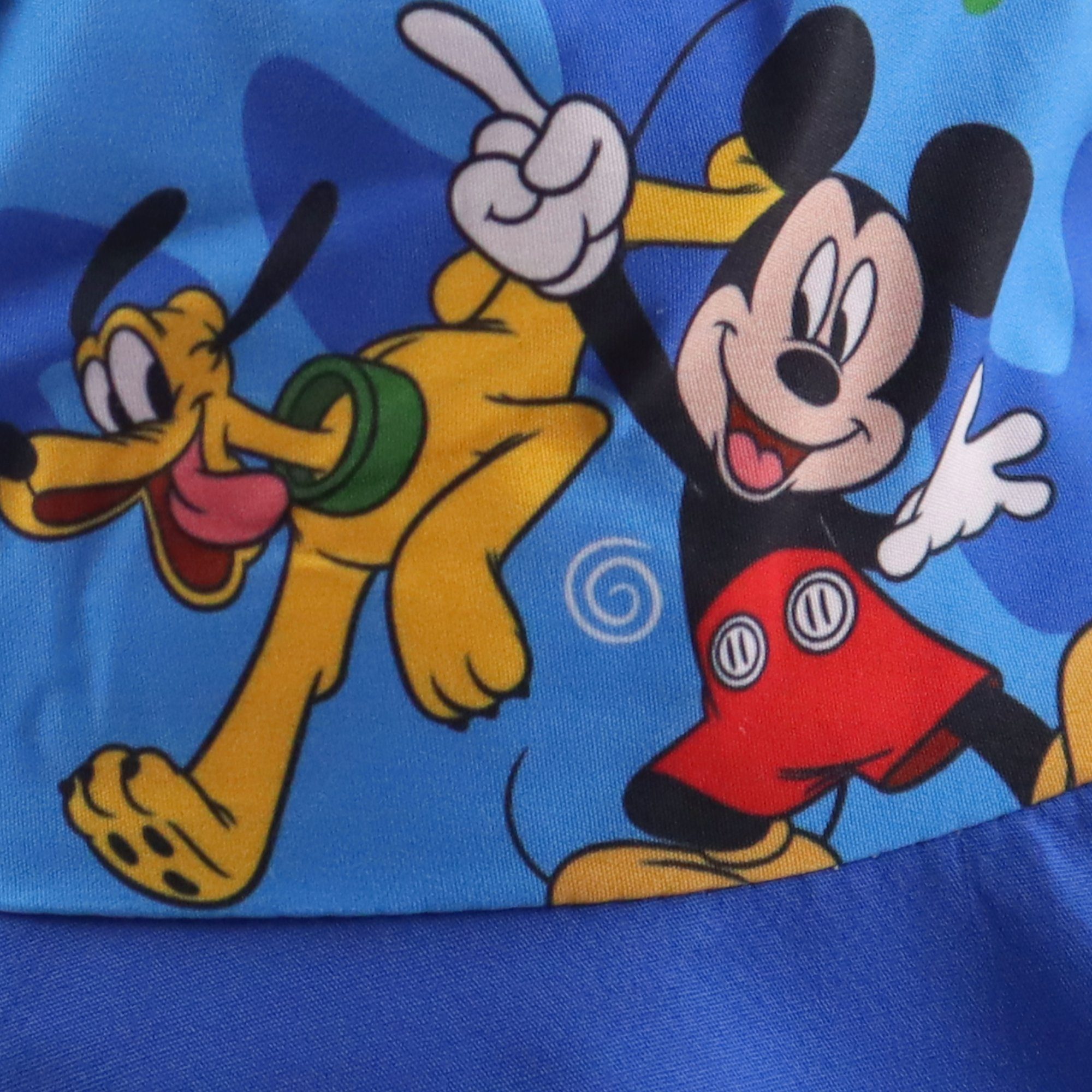 Gr. Maus Disney 54 Kinder Dunkelblau bis 52 Fischerhut Jungen Hut Mouse Micky Anglerhut Mickey