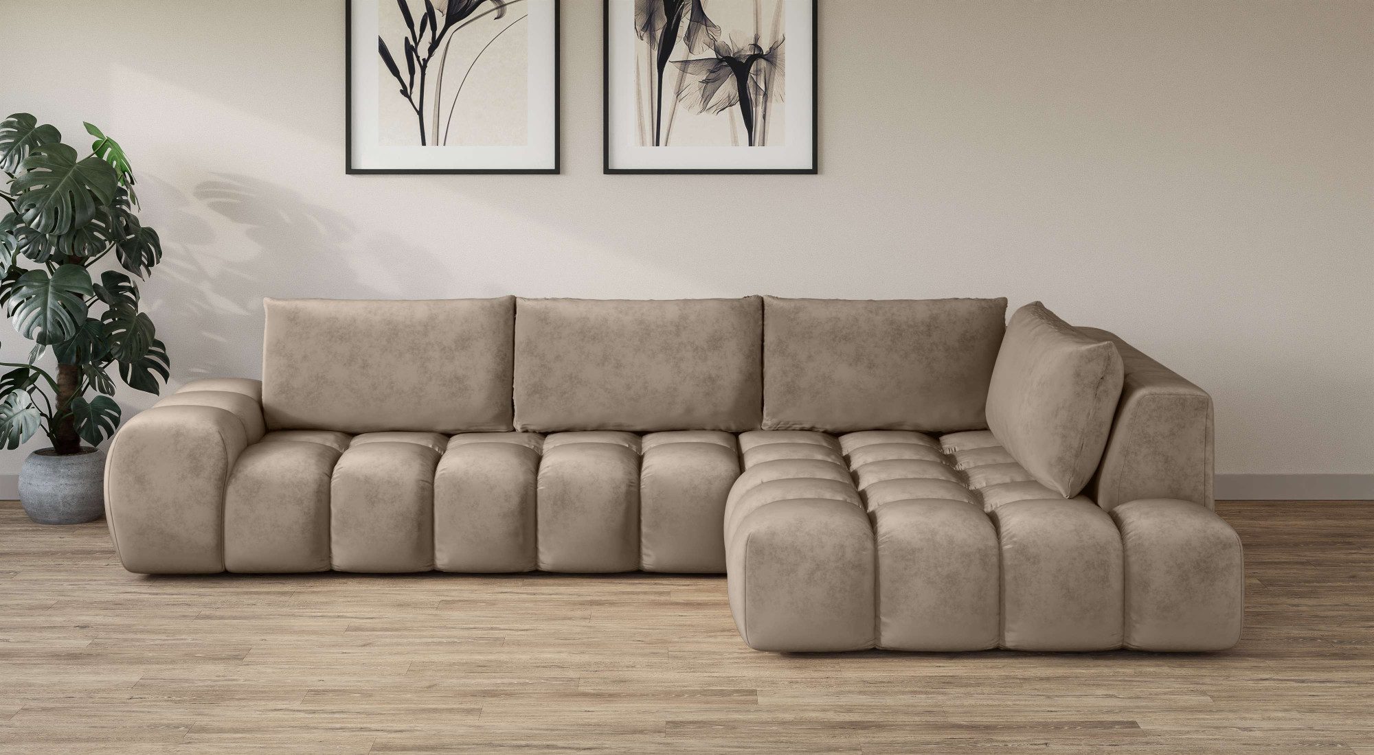 OTTO home Ecksofa "AZITA L-Form, XL 296 cm - OTTO. Verlässliche Qualität." günstig online kaufen