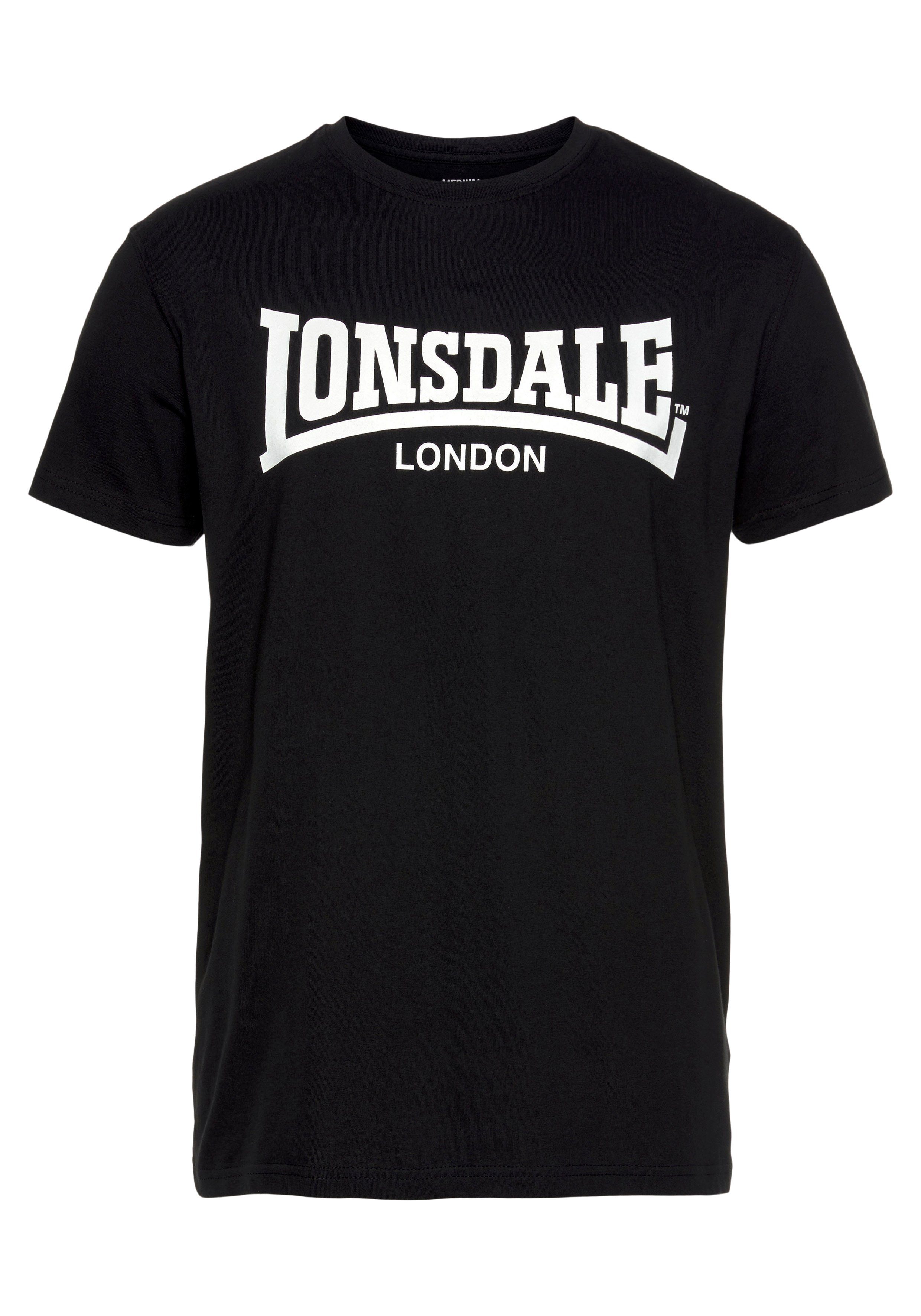 Freizeitanzug Lonsdale (Packung, 2-tlg., mit MOY Black/White T-Shirt)