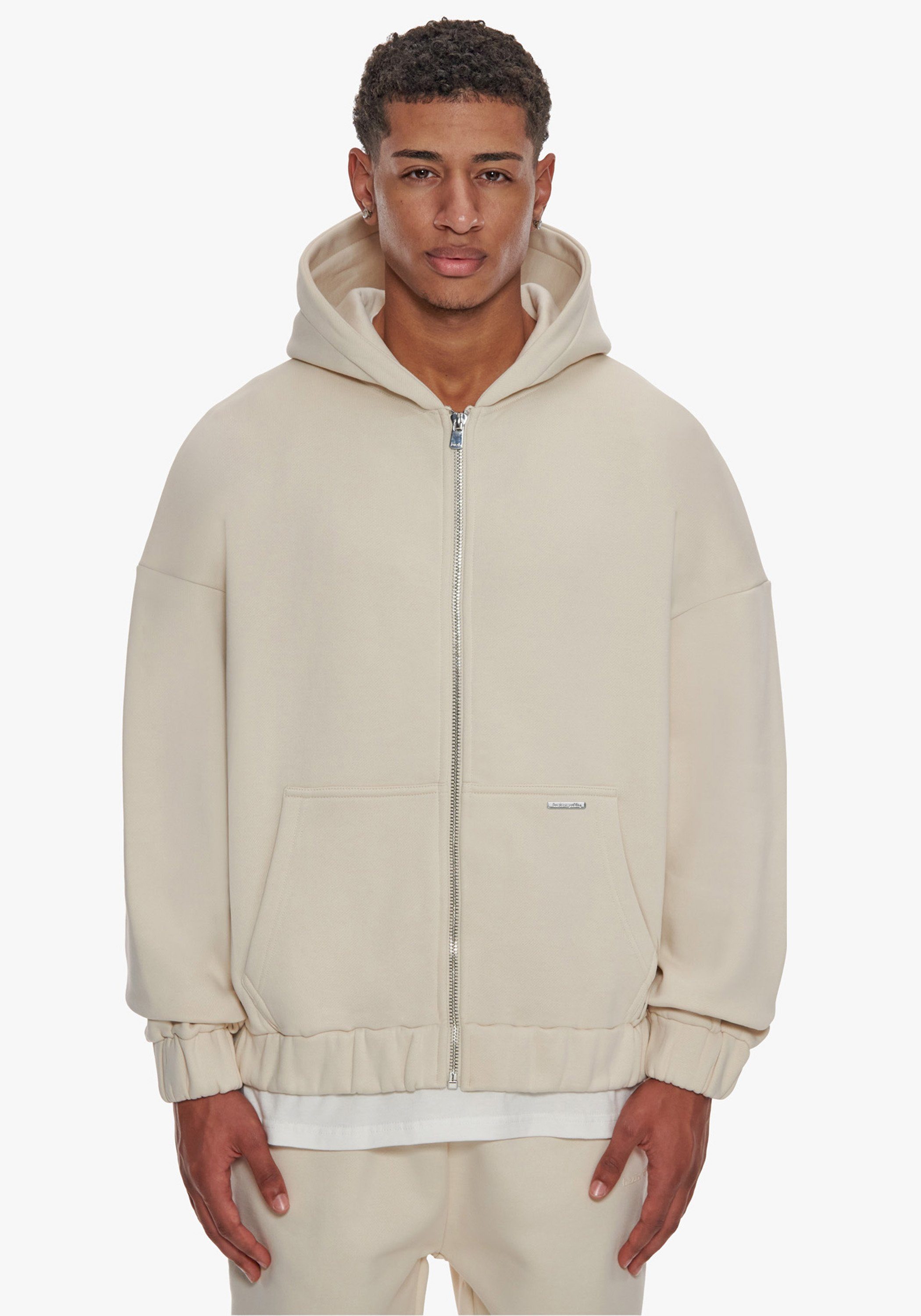 Dropsize Hoodie BR-ZH-1 Heavy Zip Hoodie Herren Oversized 430 GSM Oversize Kapuzen-Pullover