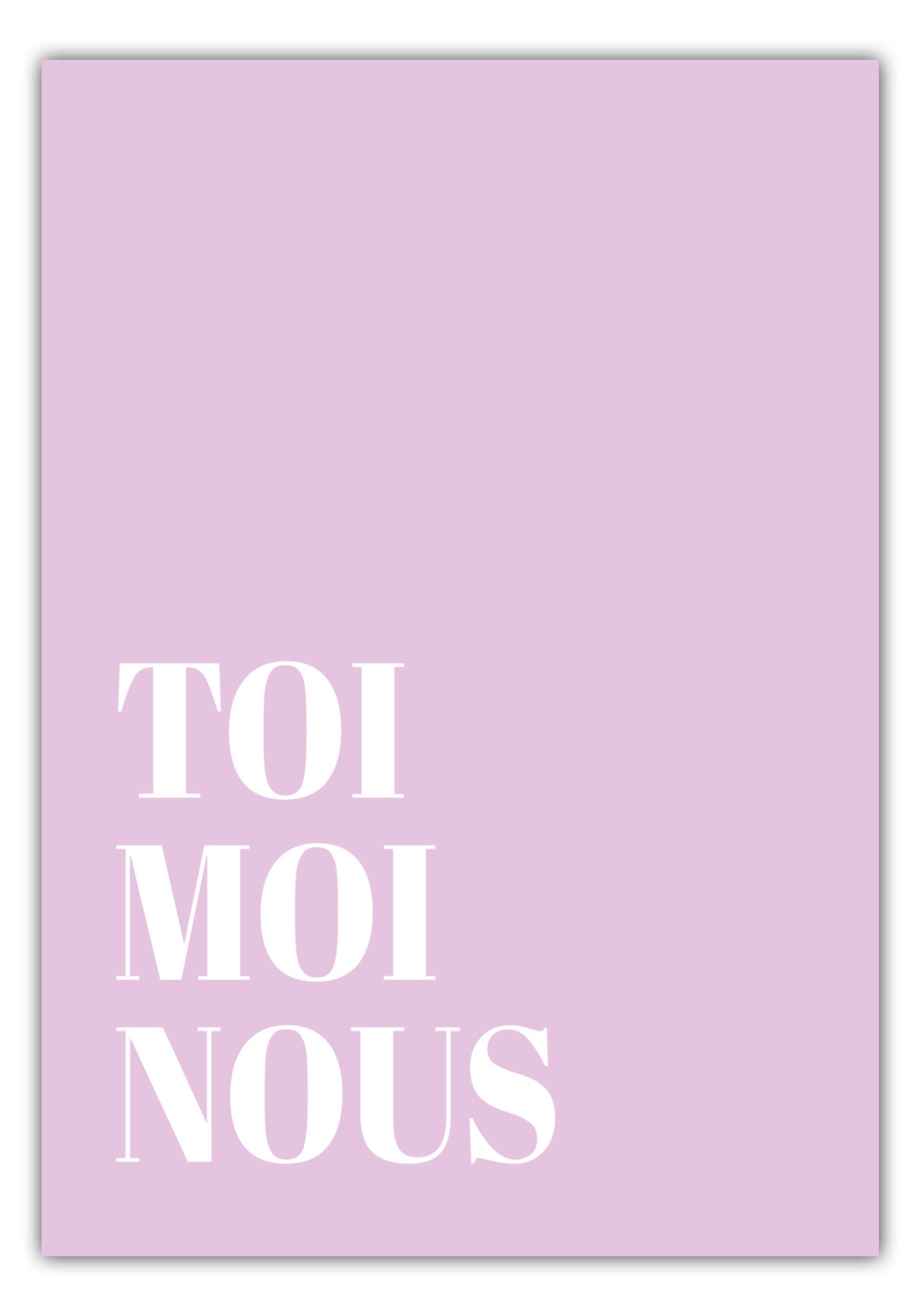 MOTIVISSO Poster Emily in Paris - Toi Moi Nous