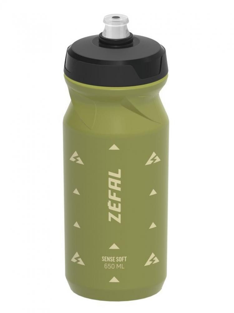 Zefal Trinkflasche Zefal Trinkflasche Sense Soft 65 650ml oliv grün Höhe 193mm