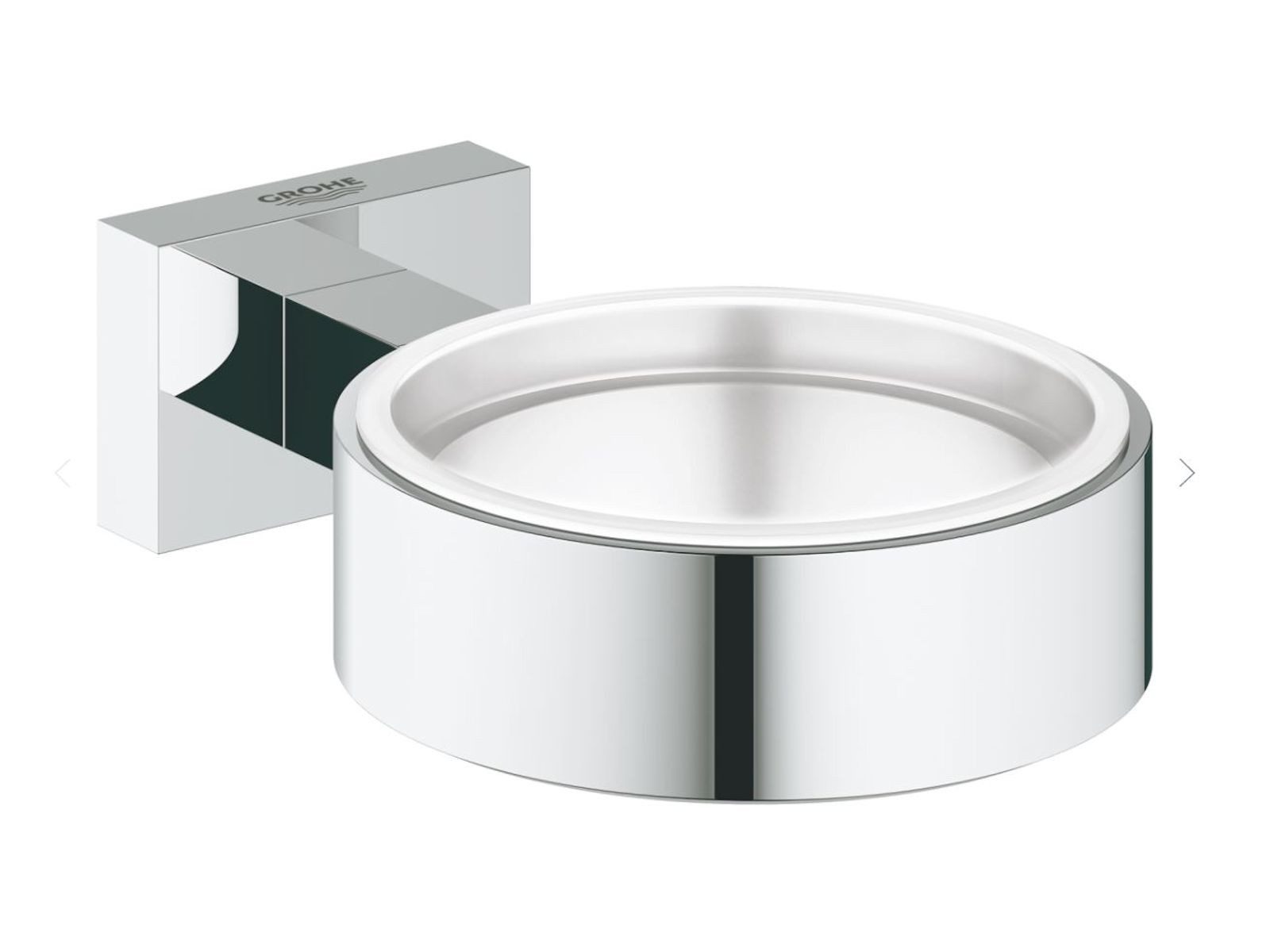 Grohe Badarmatur Essentials Cube Halter, chrom - 40508000