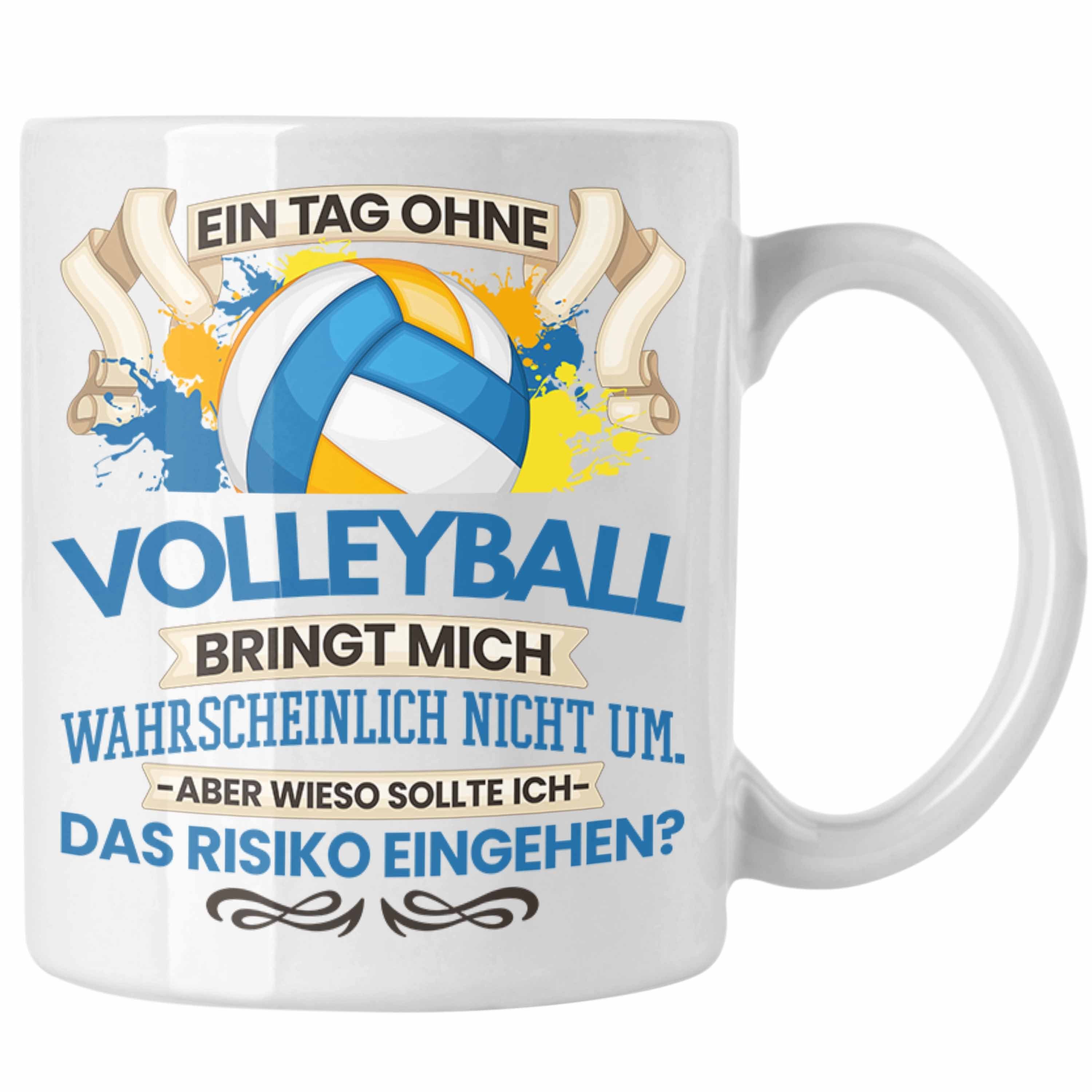 Trendation Tasse Trendation - Volleyball Tasse Geschenk für Volleyball-Trainer Spieler