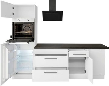 wiho Küchen Winkelküche Unna, ohne E-Geräte, Stellbreite 260 x 220 cm