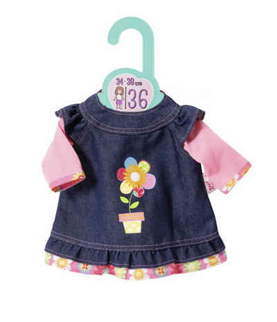 Baby Annabell Puppenkleidung Dolly Moda Jeanskleid 36cm[ 419469 ]