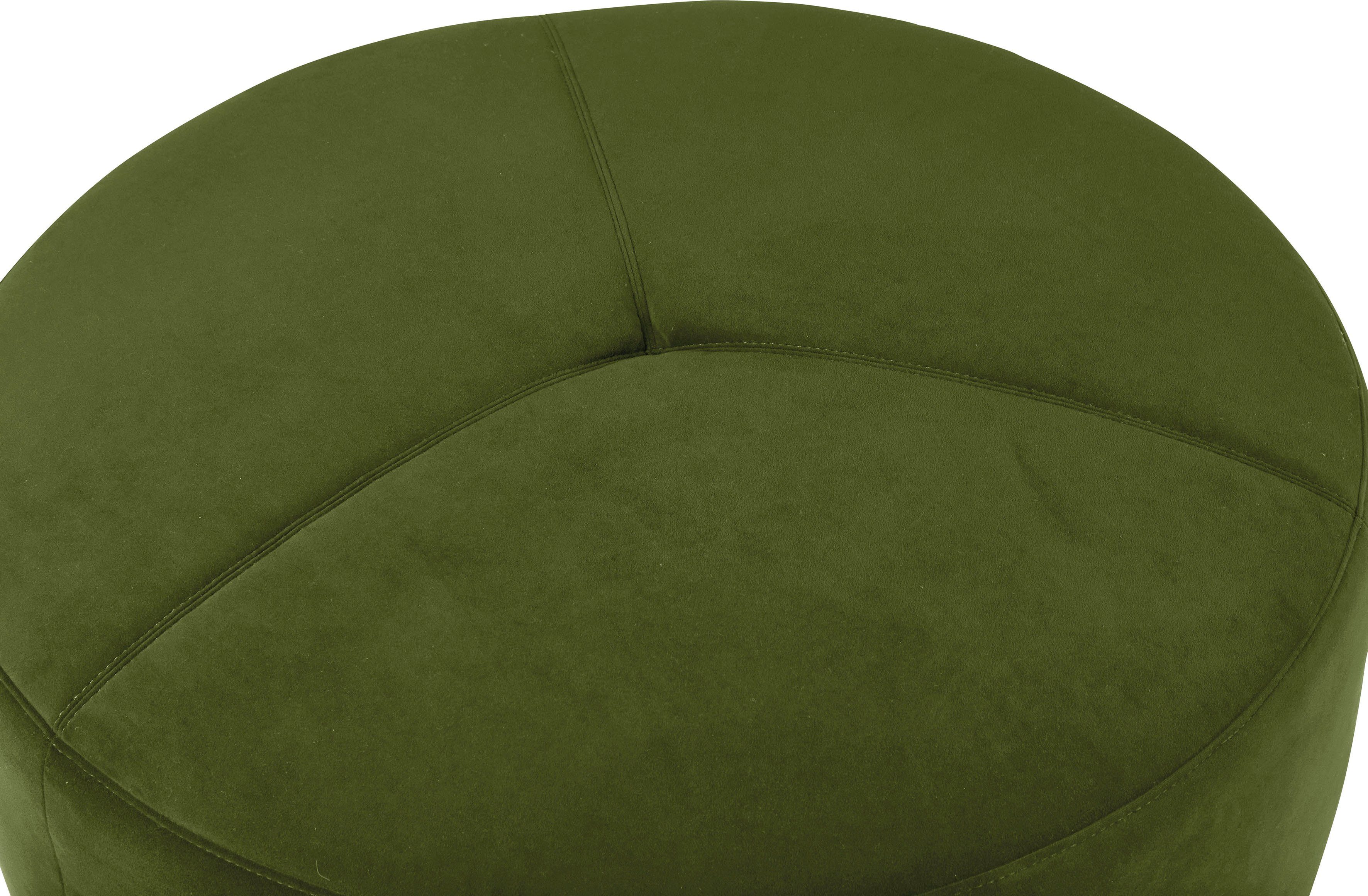 im Pouf cm 90 TOM mit Sitz, Steppung PURE, ø TAILOR HOME DROP