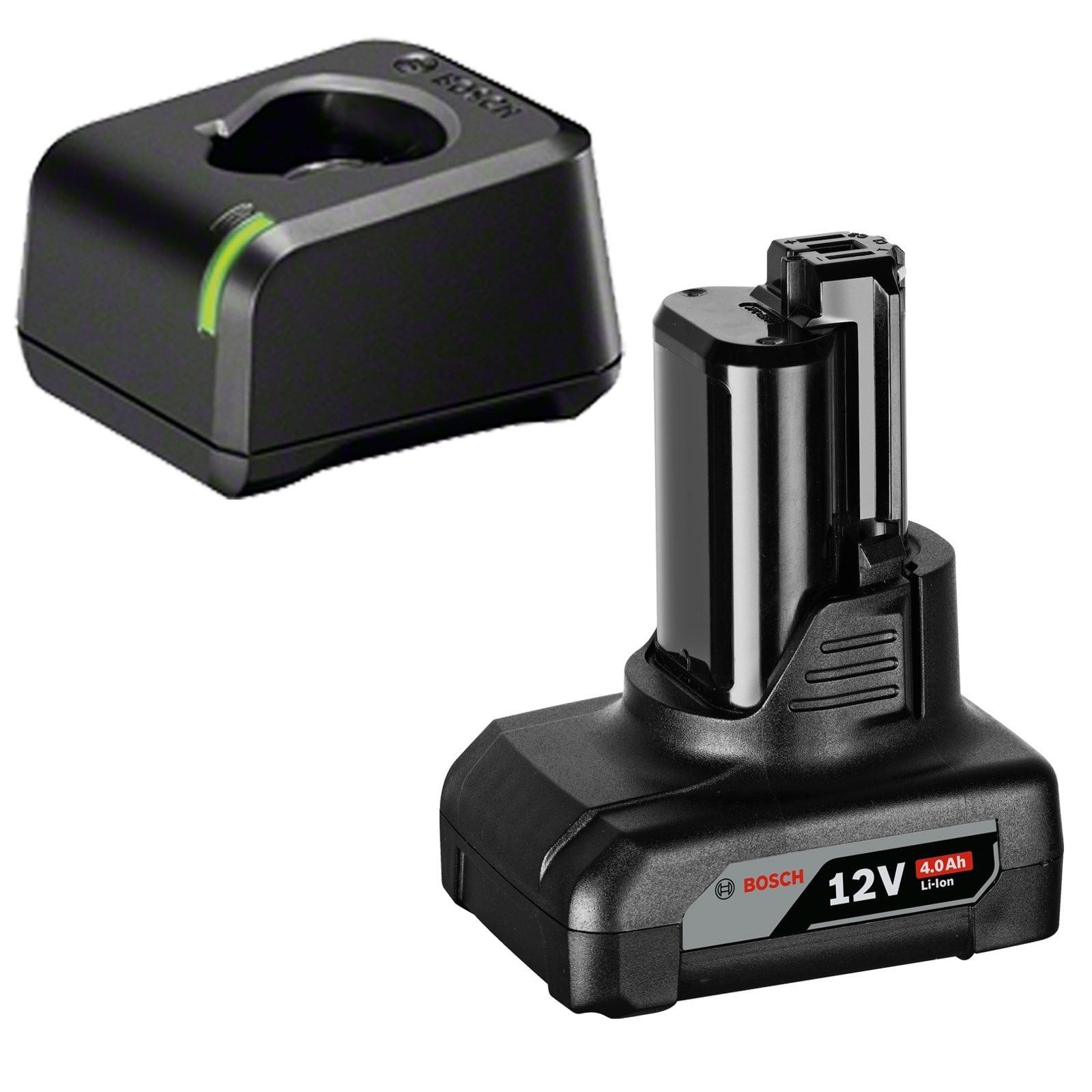 BOSCH Bosch Akku-Starter-Set GBA 12 Volt / 1x 4,0 Ah + Schnellladegerät GAL Werkzeug-Akku-Ladetechnik
