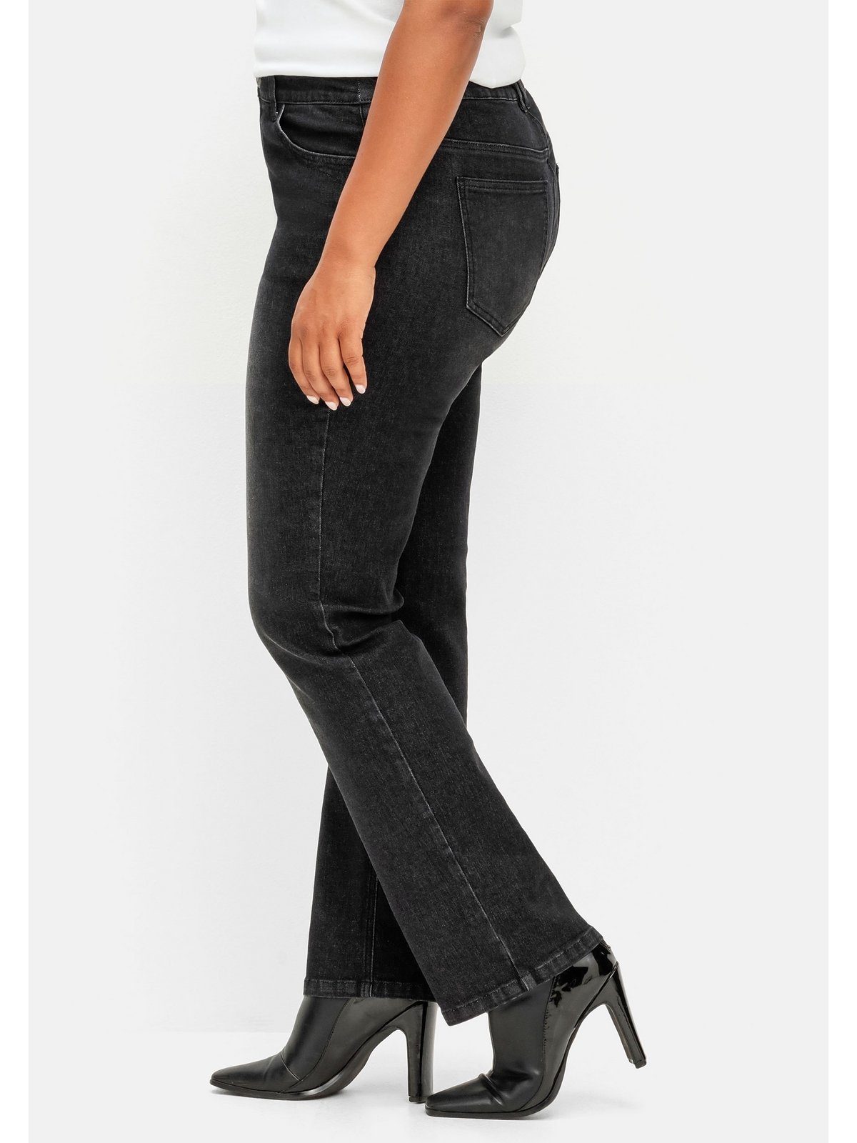 Sheego Stretch-Jeans Große Größen mit funktionellen TruTemp365® Fasern