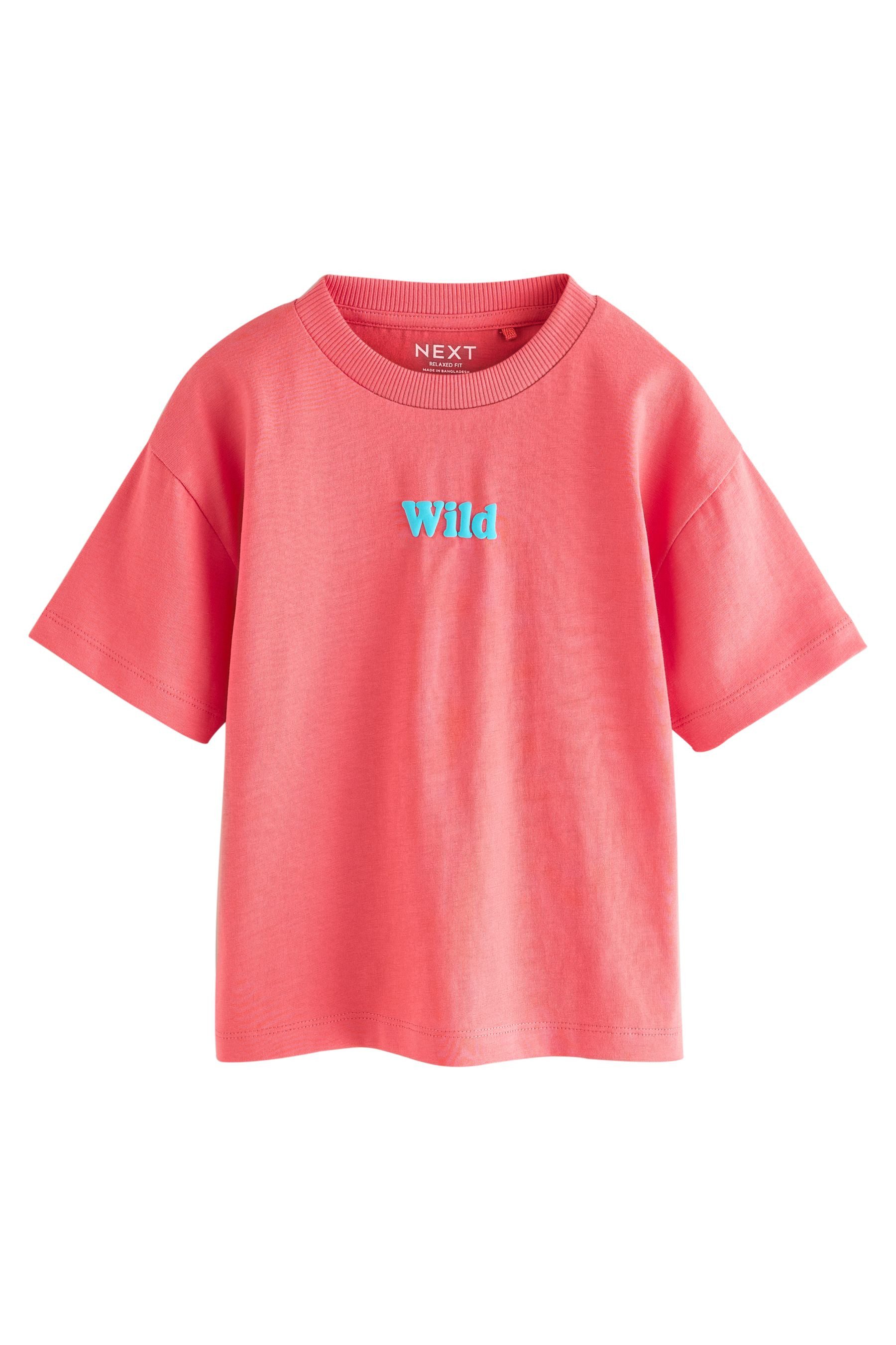 Next T-Shirt Kurzärmeliges T-Shirt, Valentines (1-tlg)