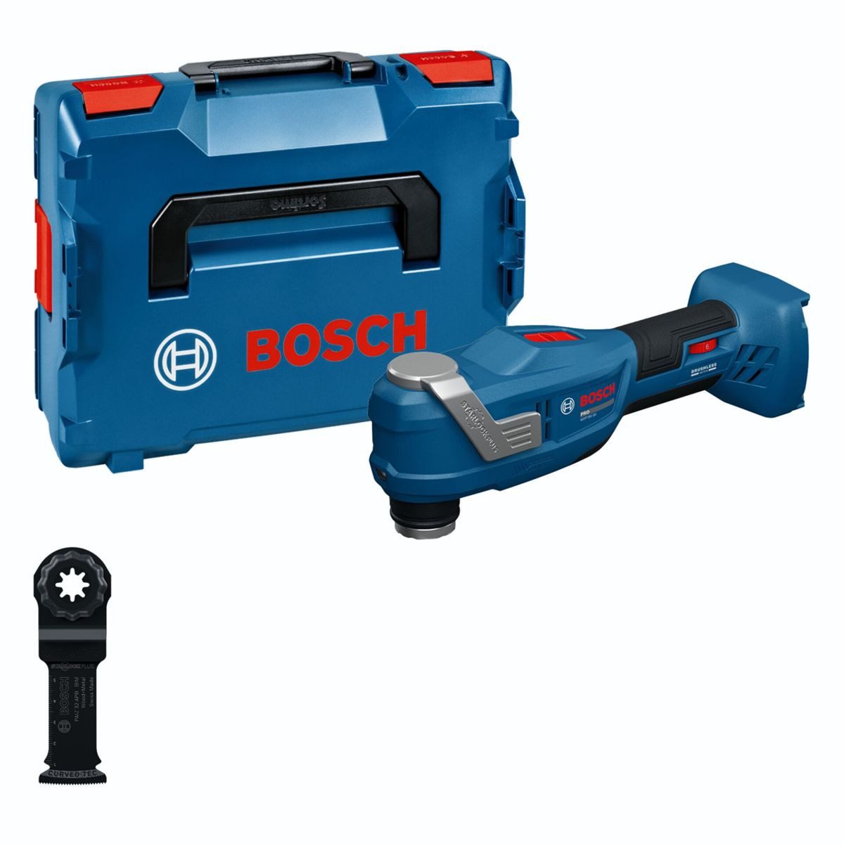 BOSCH Elektro-Multifunktionswerkzeug GOP18V-30 in L-BOXX Multifunktionswerkzeug