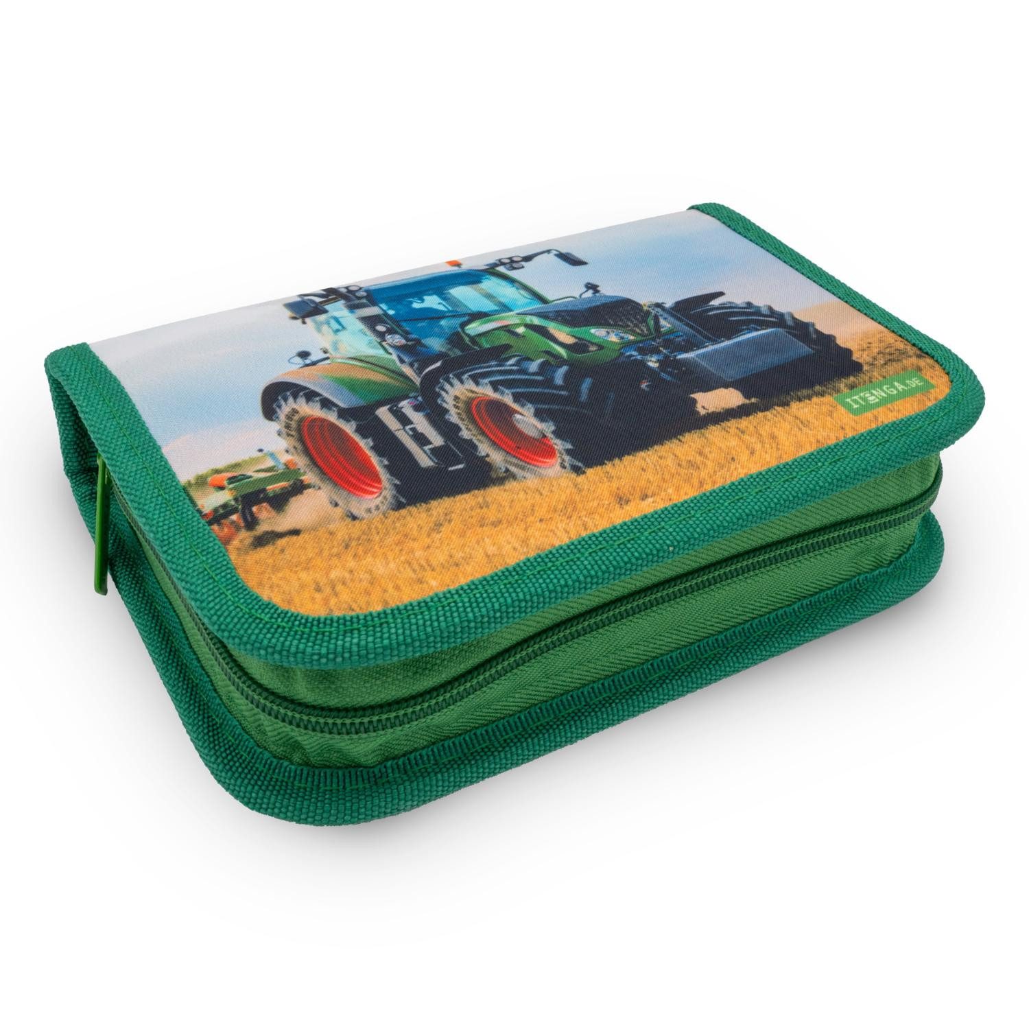 itenga Federmäppchen itenga Schüler-Etui Mäppchen Traktor günstig online kaufen