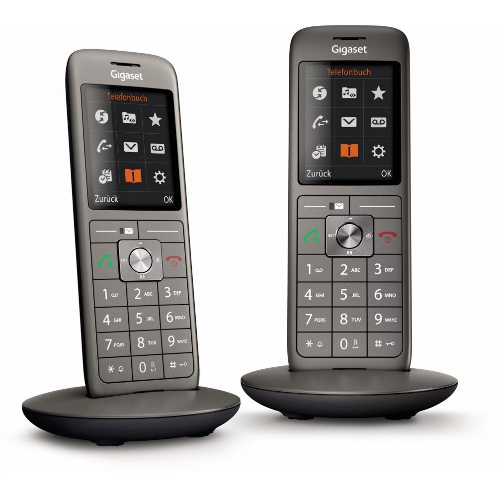 Gigaset Gigaset CL660 HX Duo schnurloses Telefon Set. Schnurloses DECT-Telefon (DECT)
