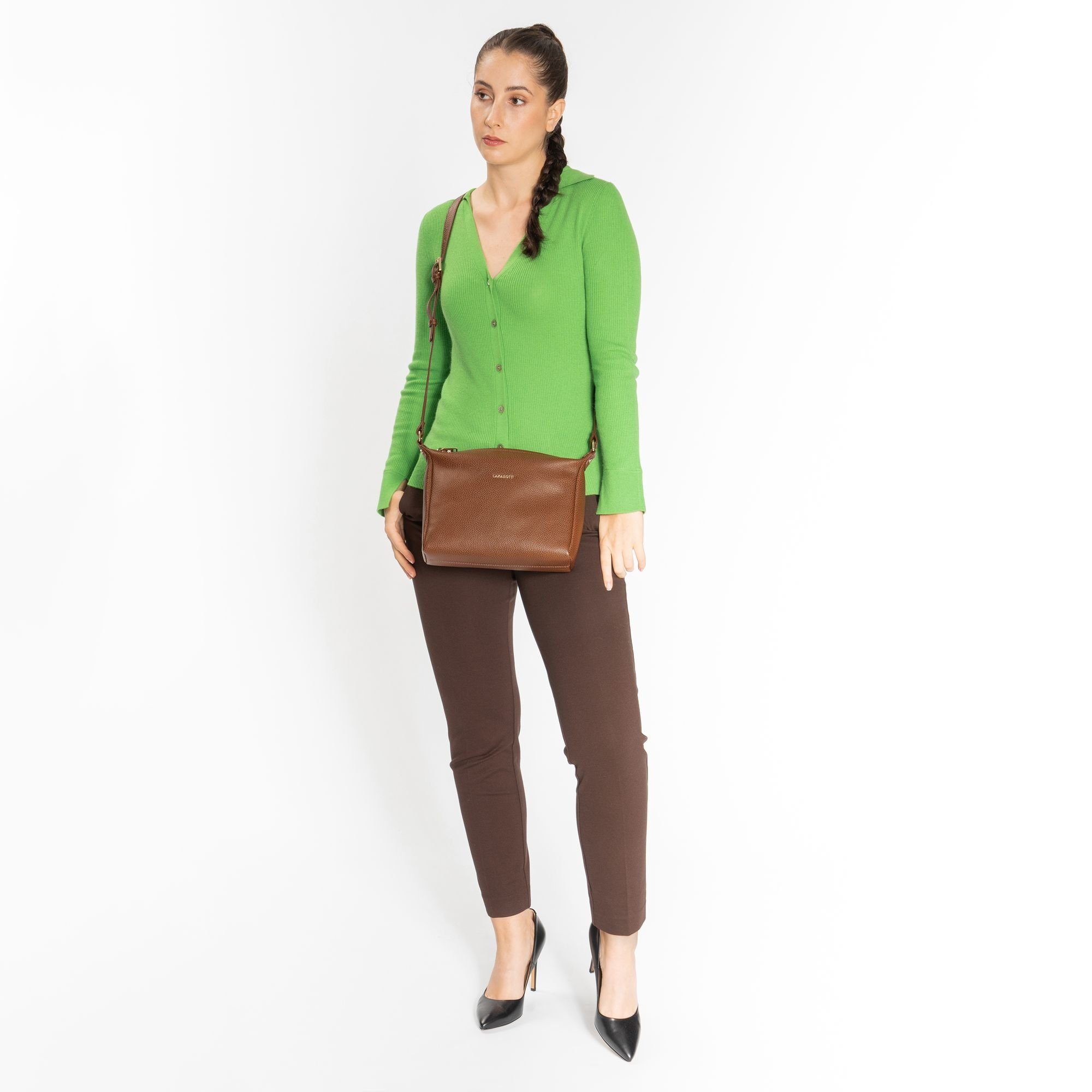 Lazarotti Umhängetasche Bologna Leather, Leder günstig online kaufen