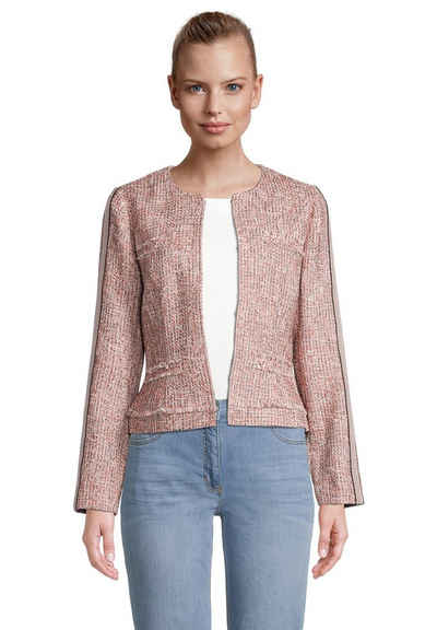 Betty Barclay Jackenblazer mit Fransen Material