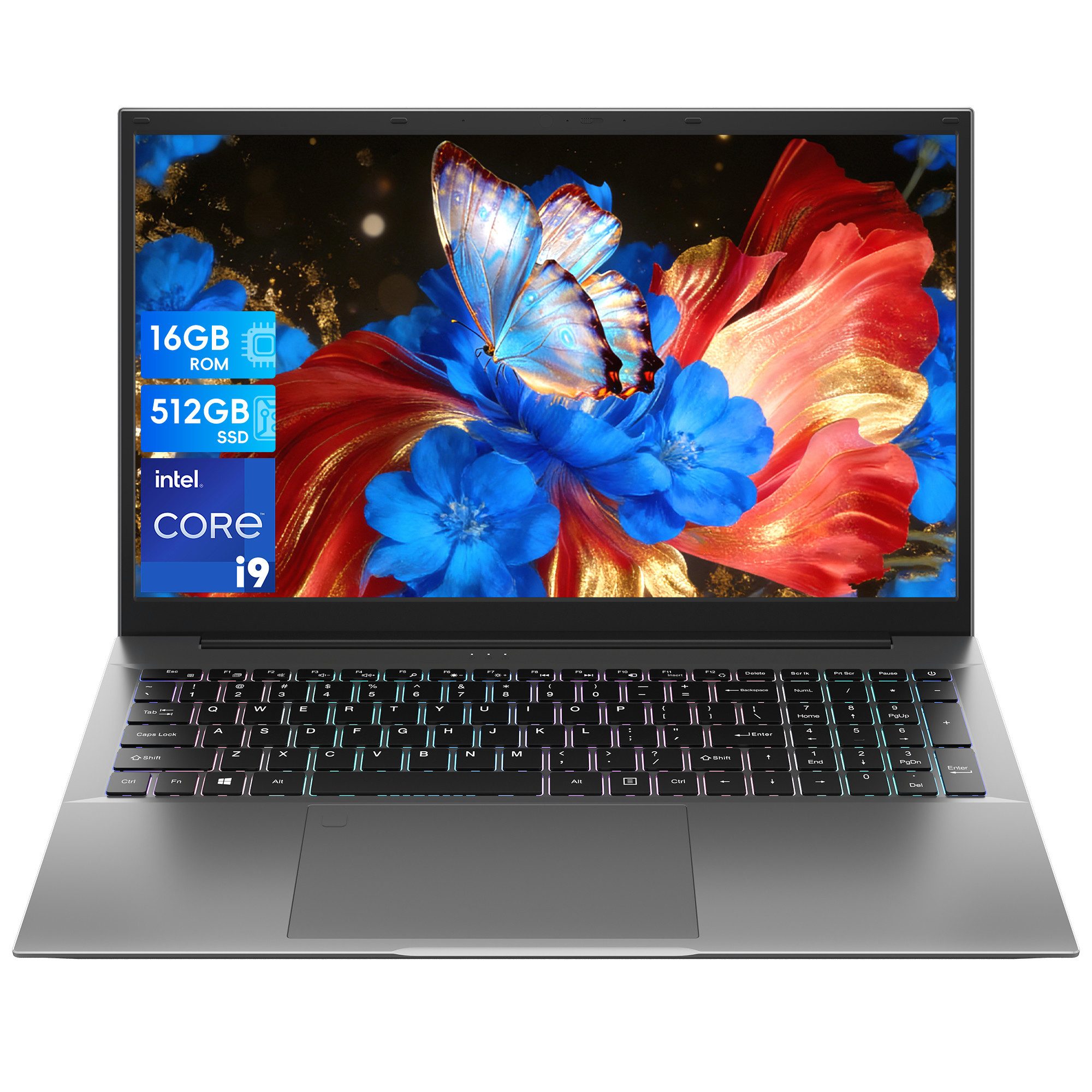 Jumper 17.3" laptop Intel Core i9-9880H 8-core 16GB RAM, 512GB SSD 100% sRGB Notebook (Intel® Core™ i9-9880H, 16 GB, 512 GB SSD, 8-core CPU)