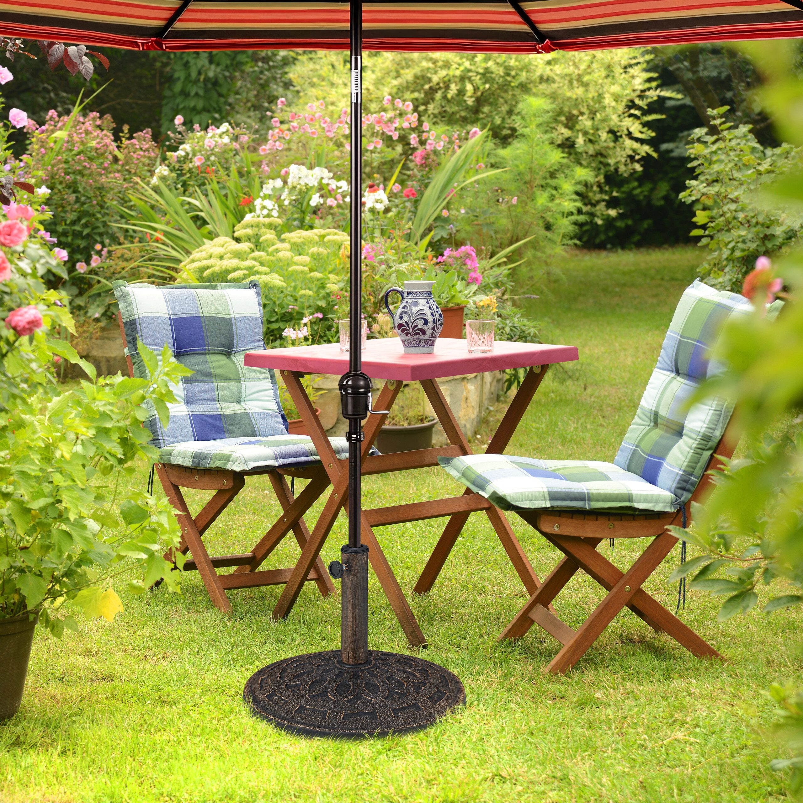 relaxdays Schirmhalter Schirmständer Sonnenschirm günstig online kaufen