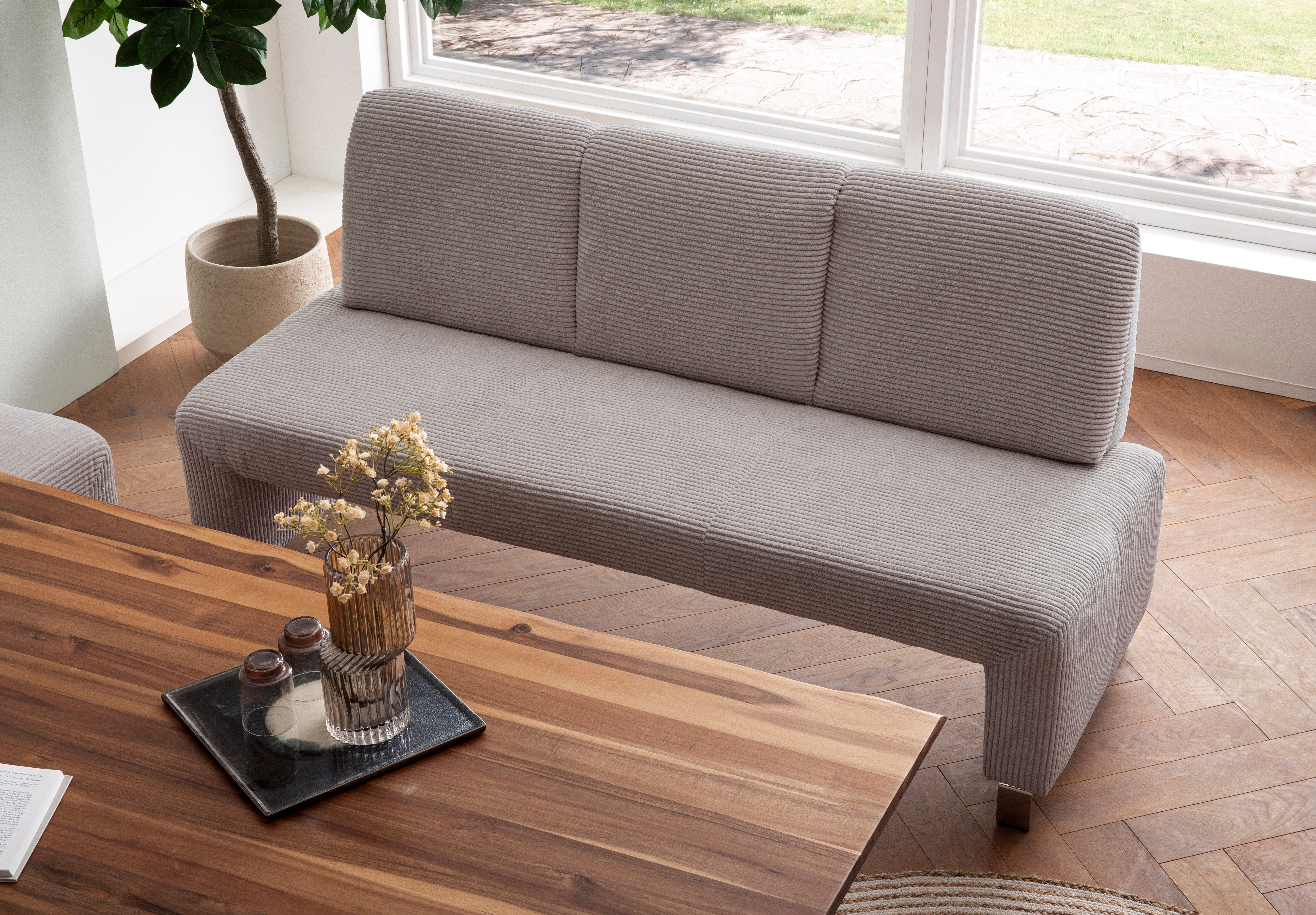 exxpo - sofa fashion Polsterbank "Intenso, Sitzbank, Breite 162 cm, wahlwei günstig online kaufen