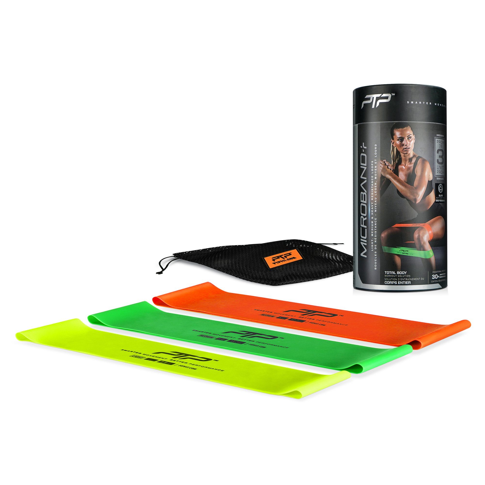 PTP Gymnastikbänder MICROBAND TRIPLE PACK