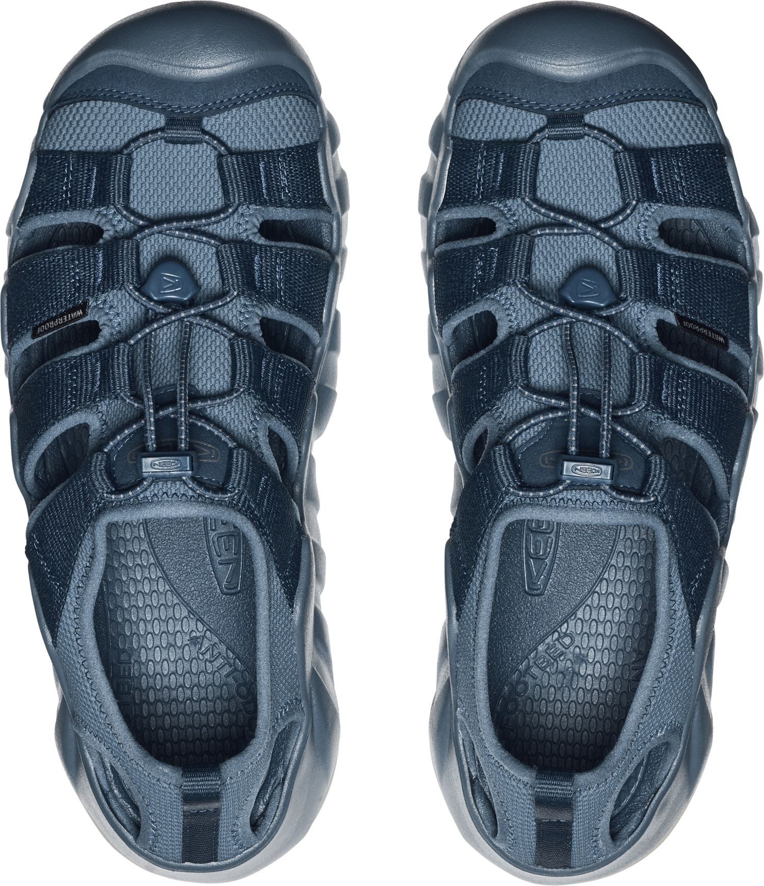 Keen HYPERPORT H2 M Outdoorsandale Schnellverschluss mit Bungee-Schnürung