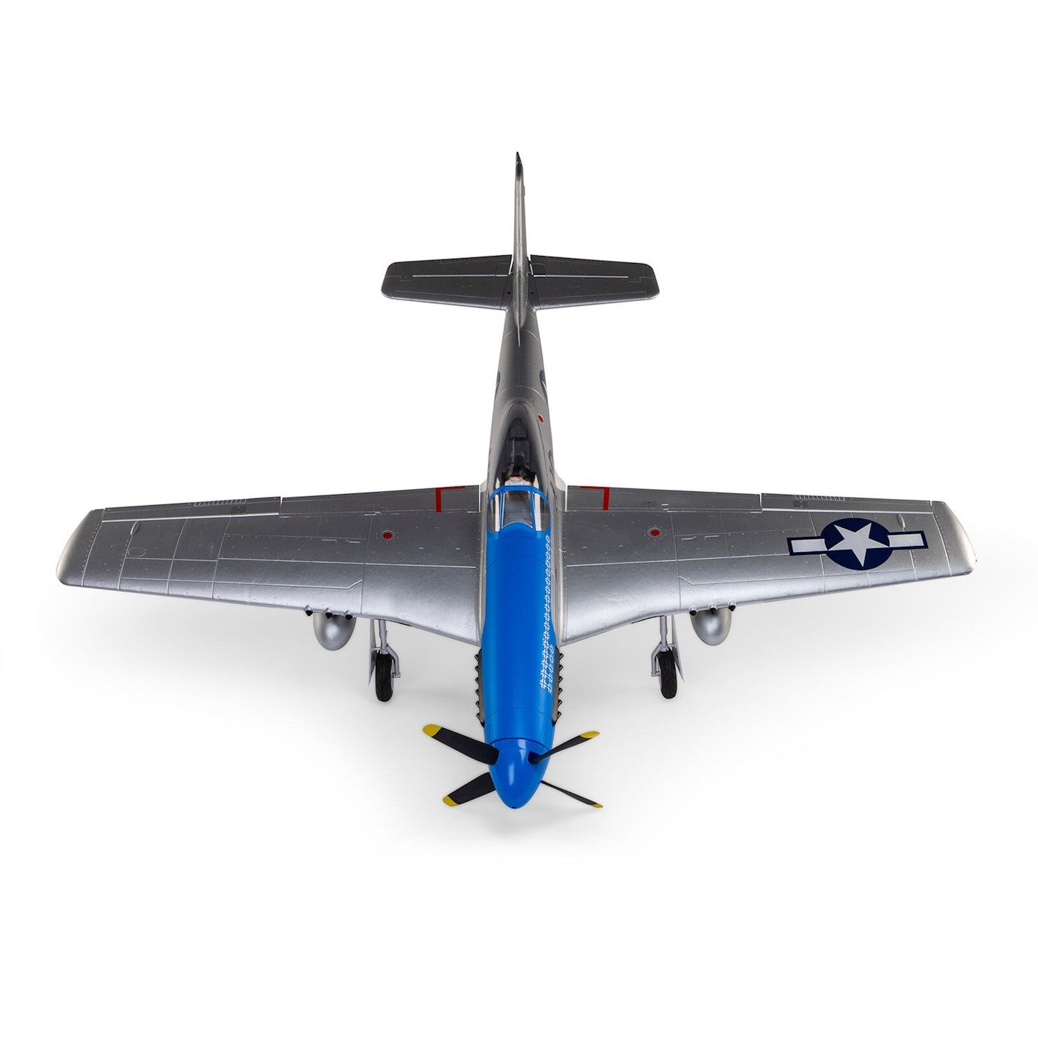 E-flite RC-Flugzeug E-flite P-51D Mustang 1,2m RC Flugzeug mit Smart BNF Basic